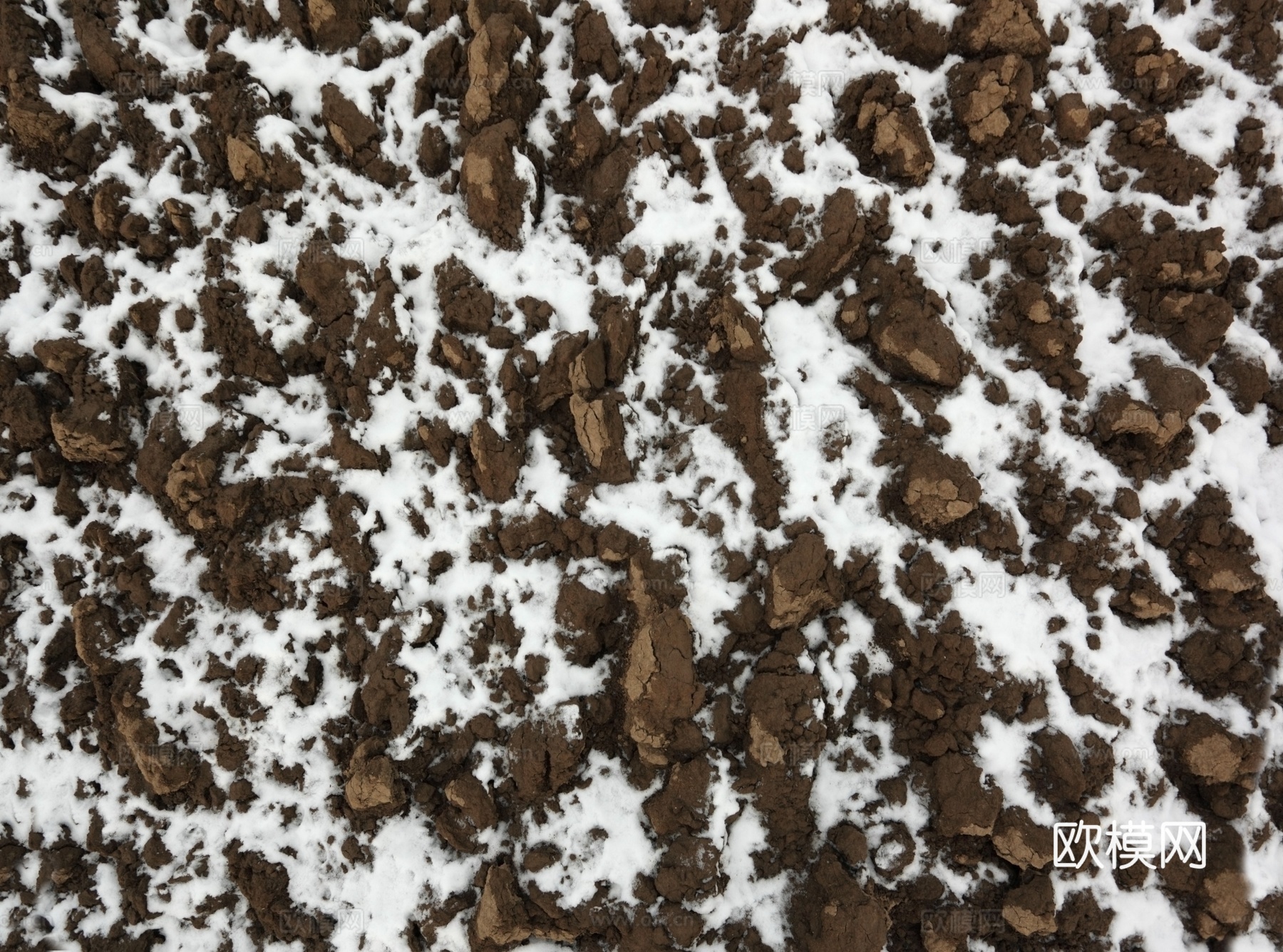 雪地地面 雪地