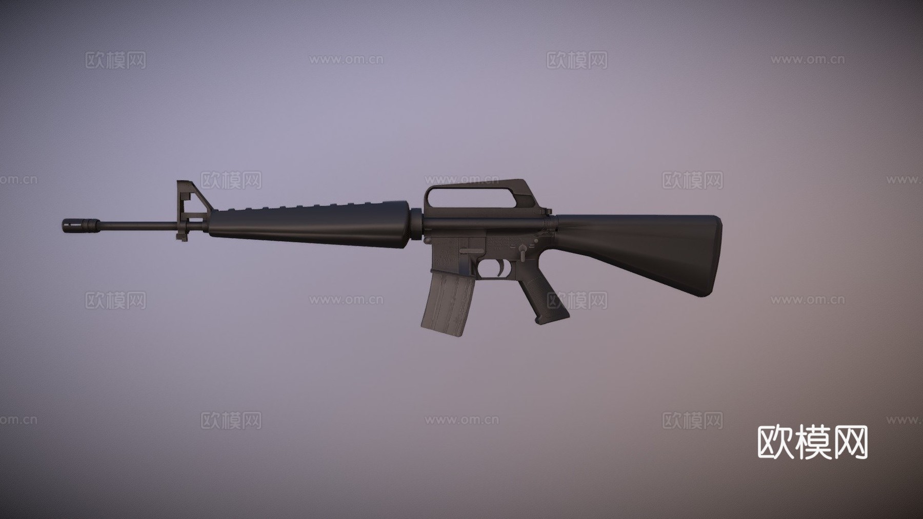M16A1su模型