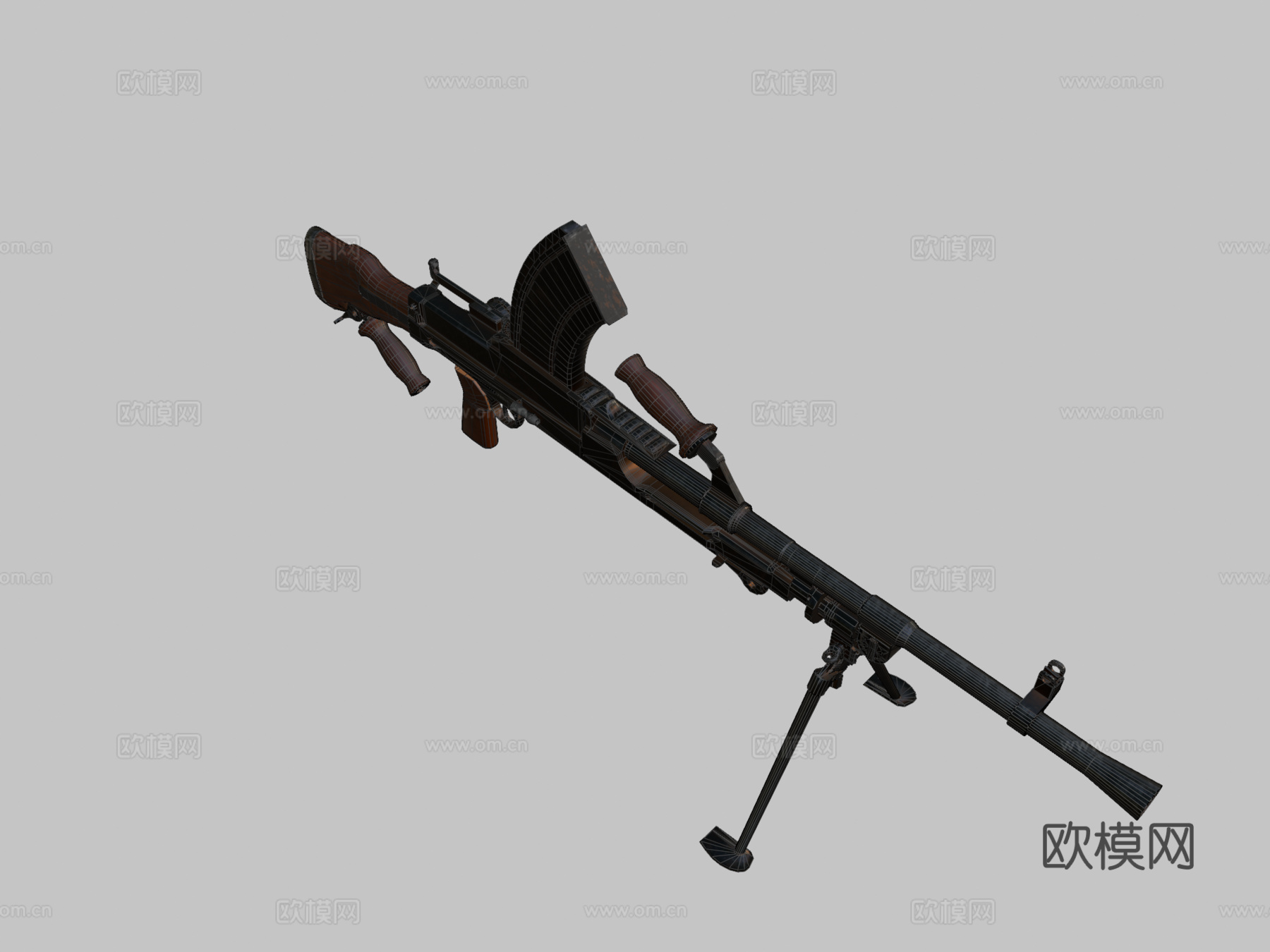 布伦Mk13d模型