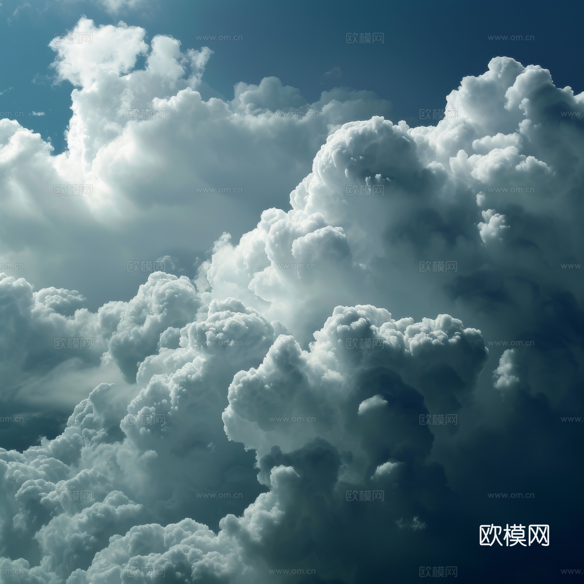 外景天空蓝天白云