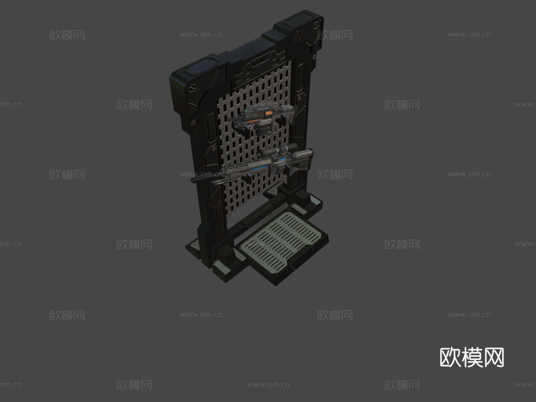 武器架3d模型