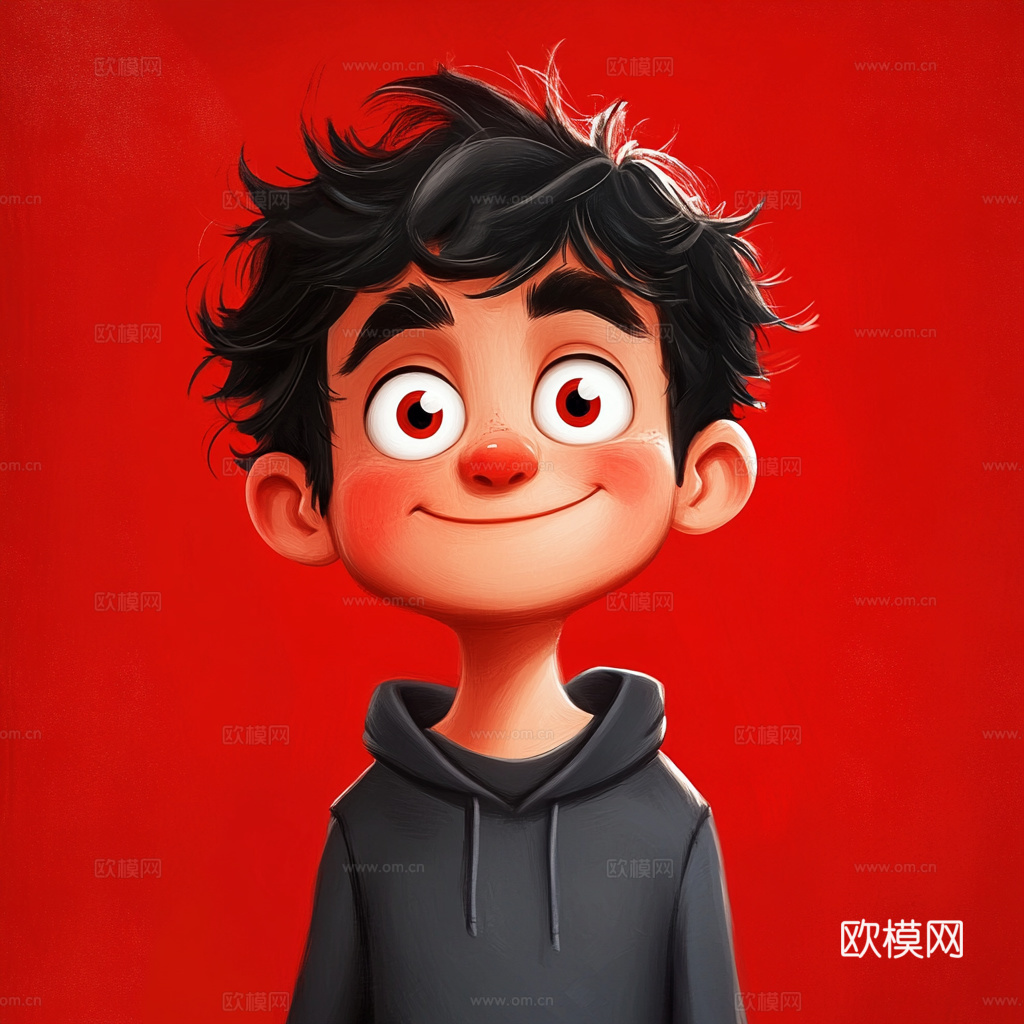 童趣卡通儿童房人物挂画