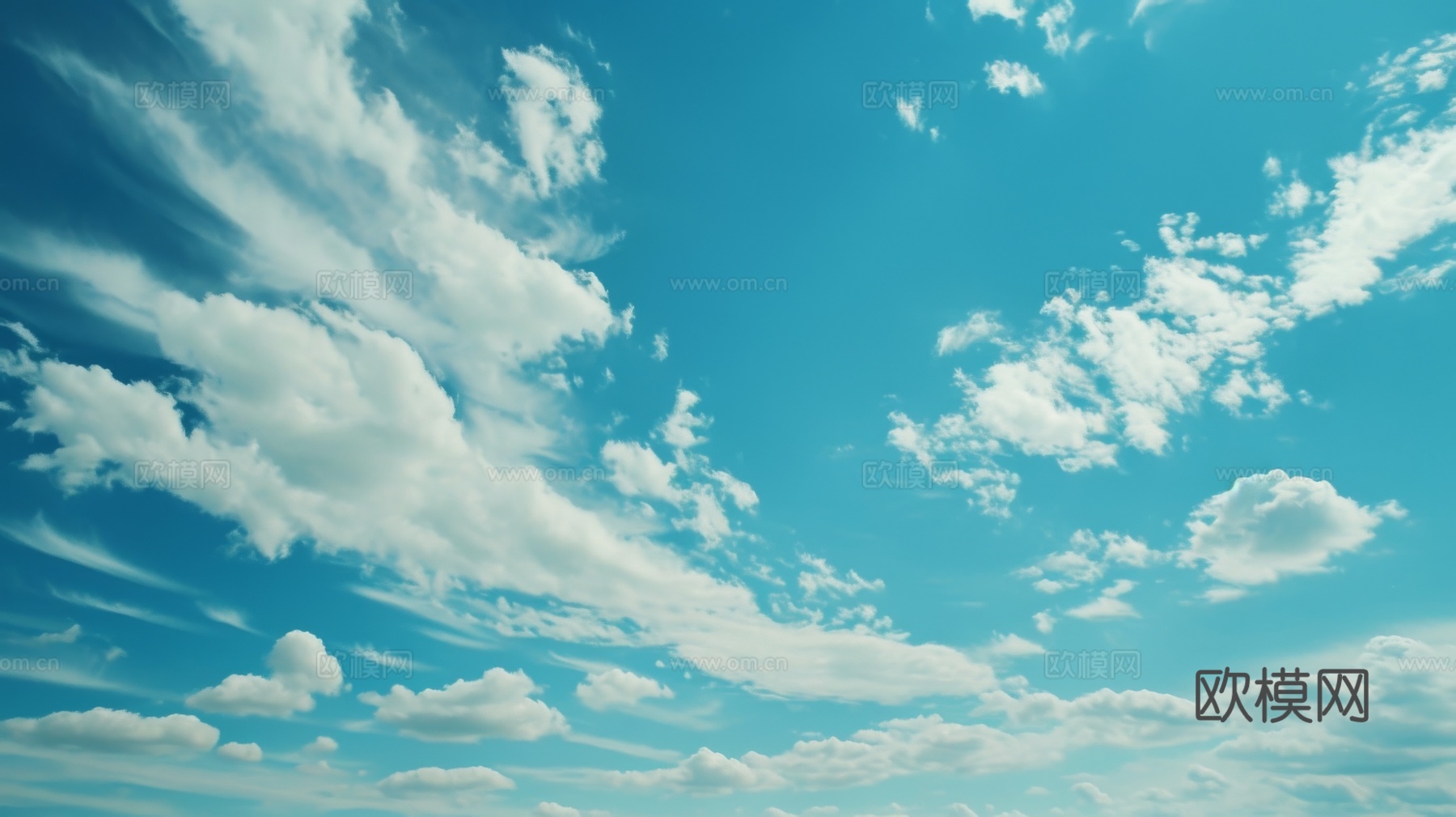 外景天空蓝天白云