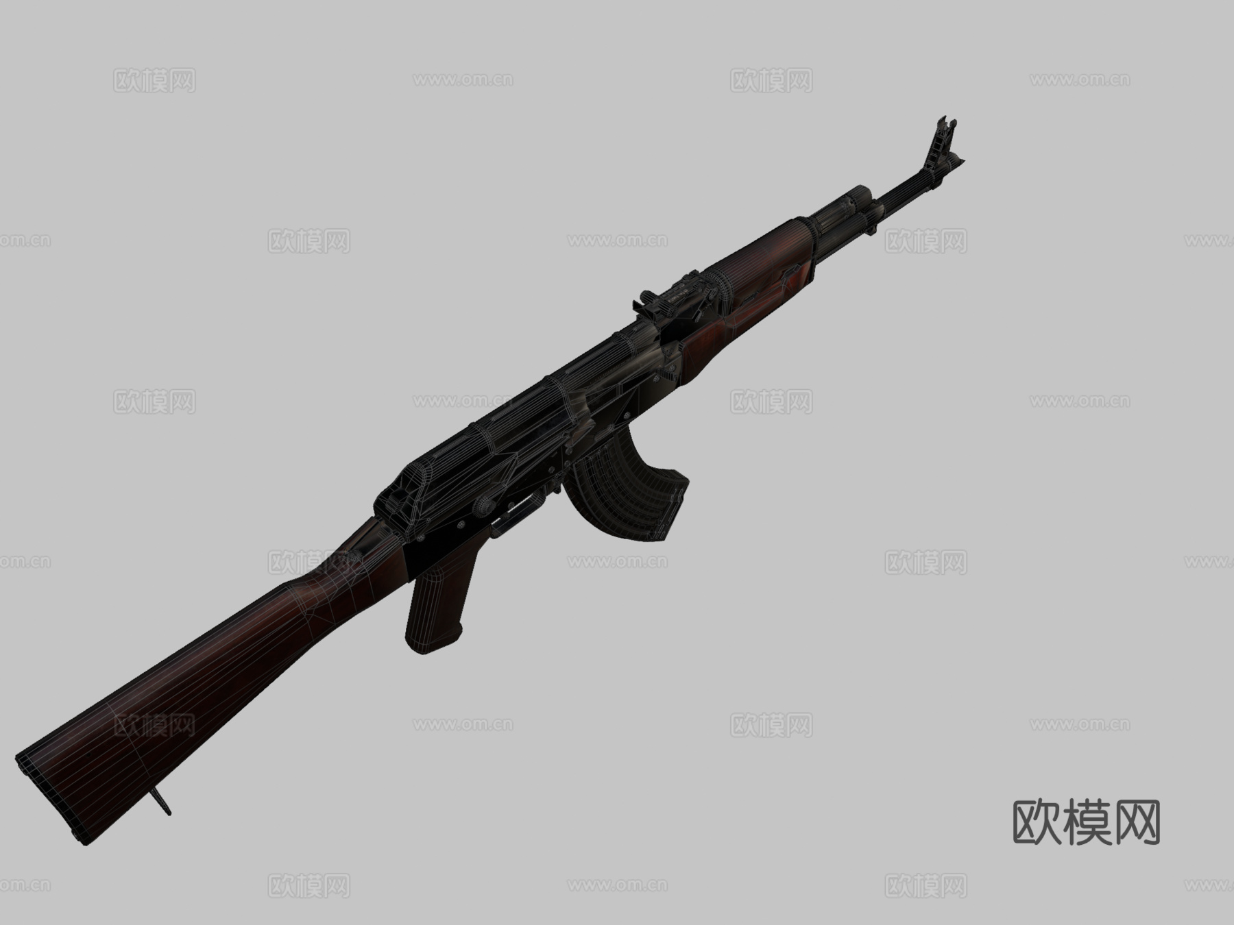 Ak 47su模型