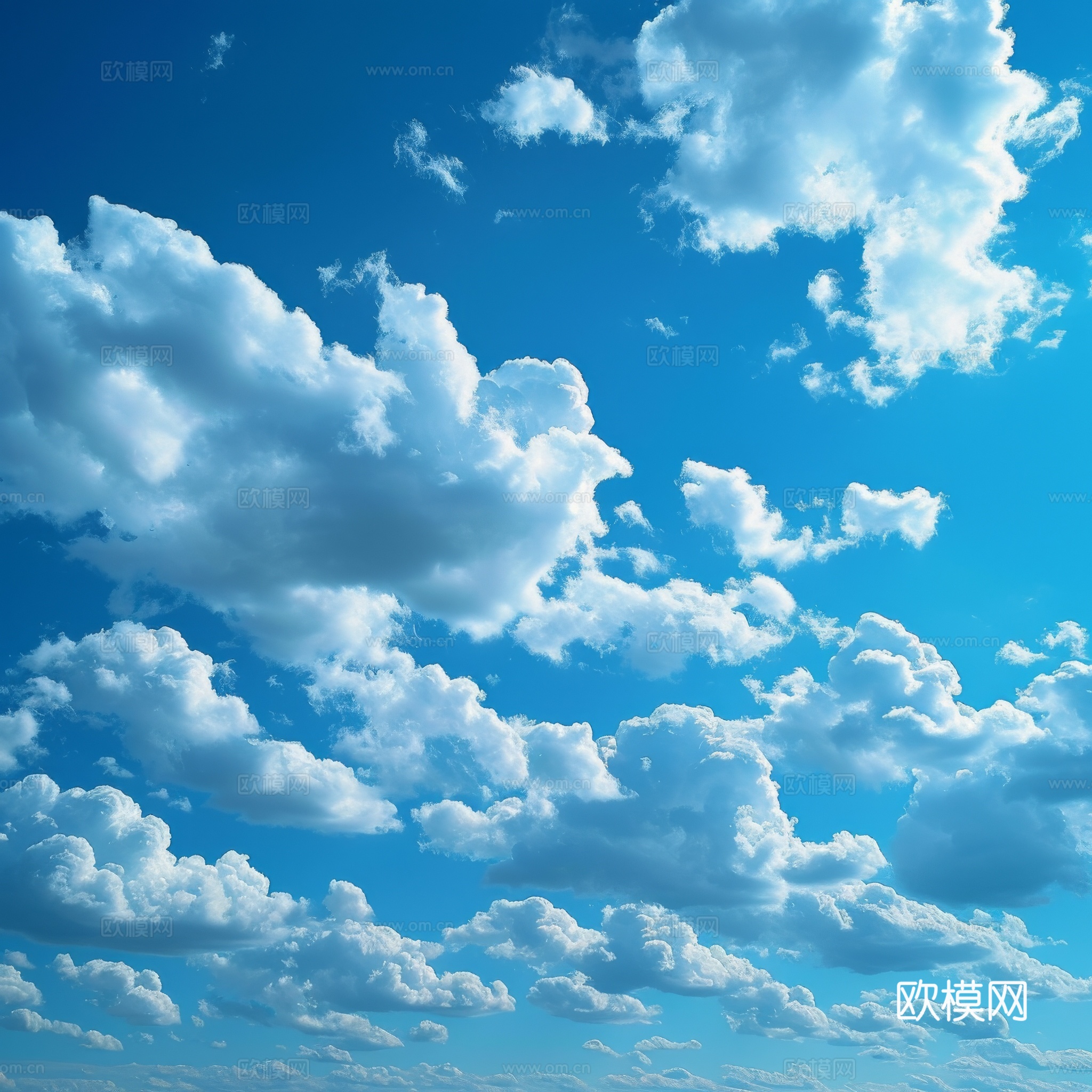 外景天空蓝天白云