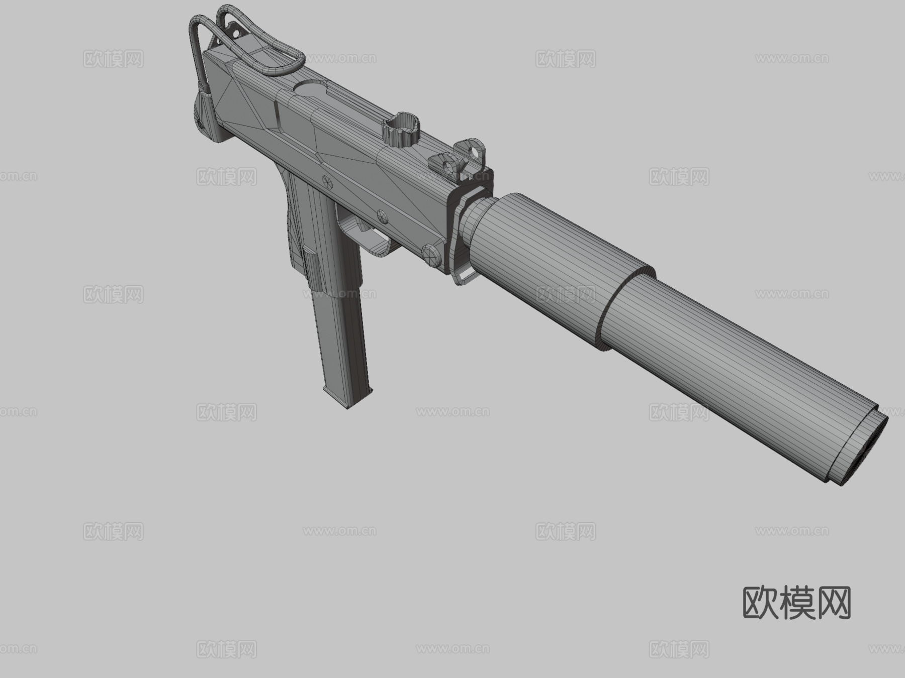 玩具枪Z-Strike Mac103d模型