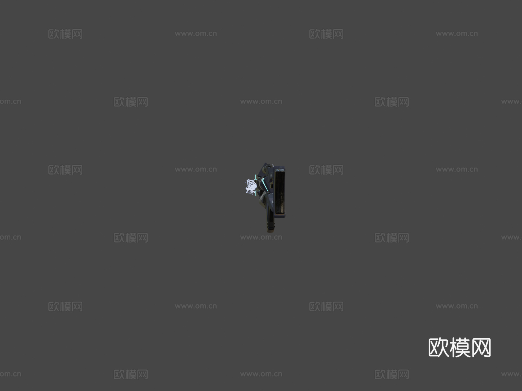 特斯拉狙击步枪3d模型