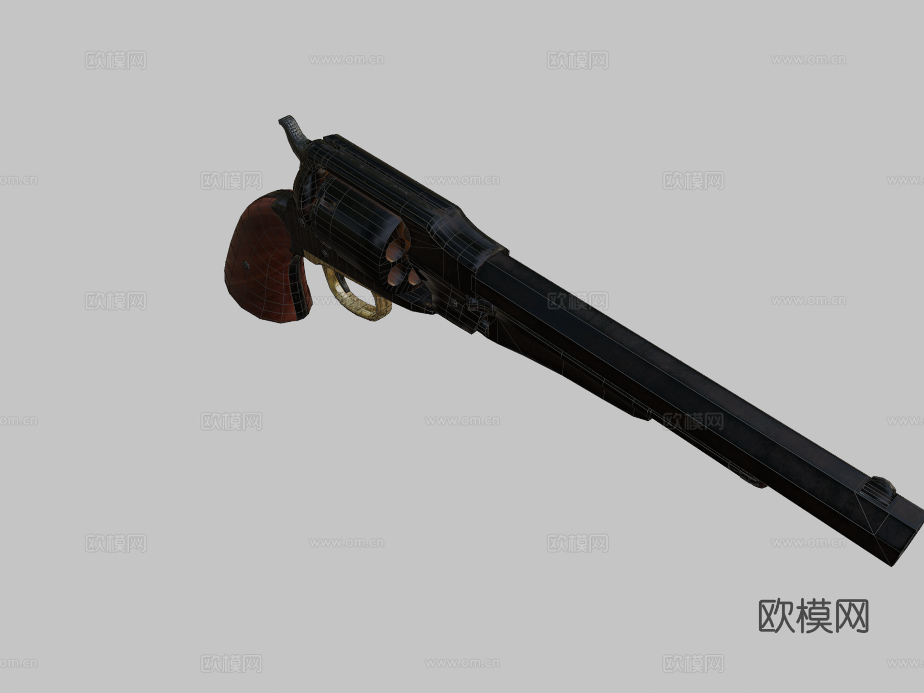 雷明顿1858su模型