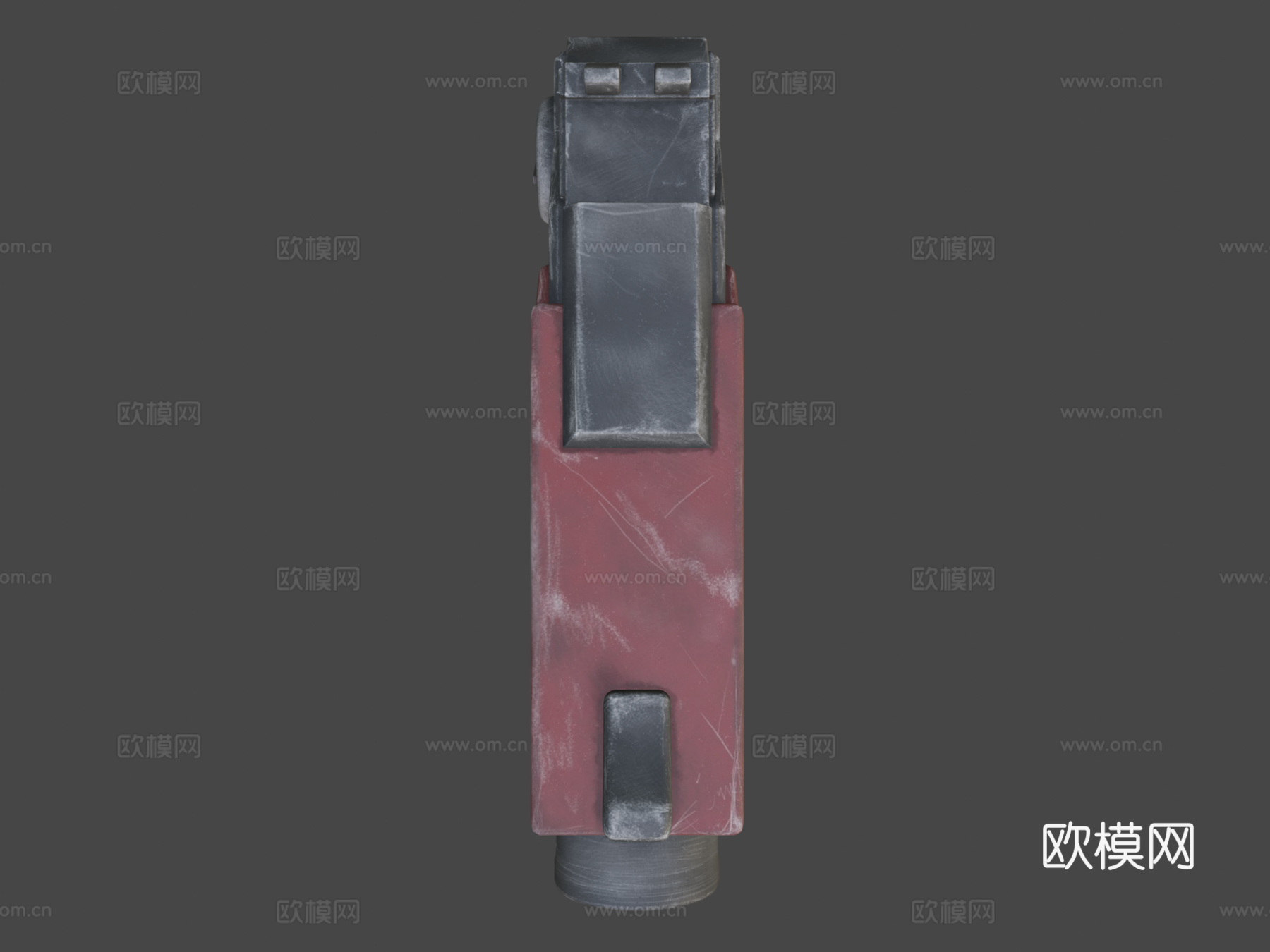 战锤40k玩具螺栓手枪su模型