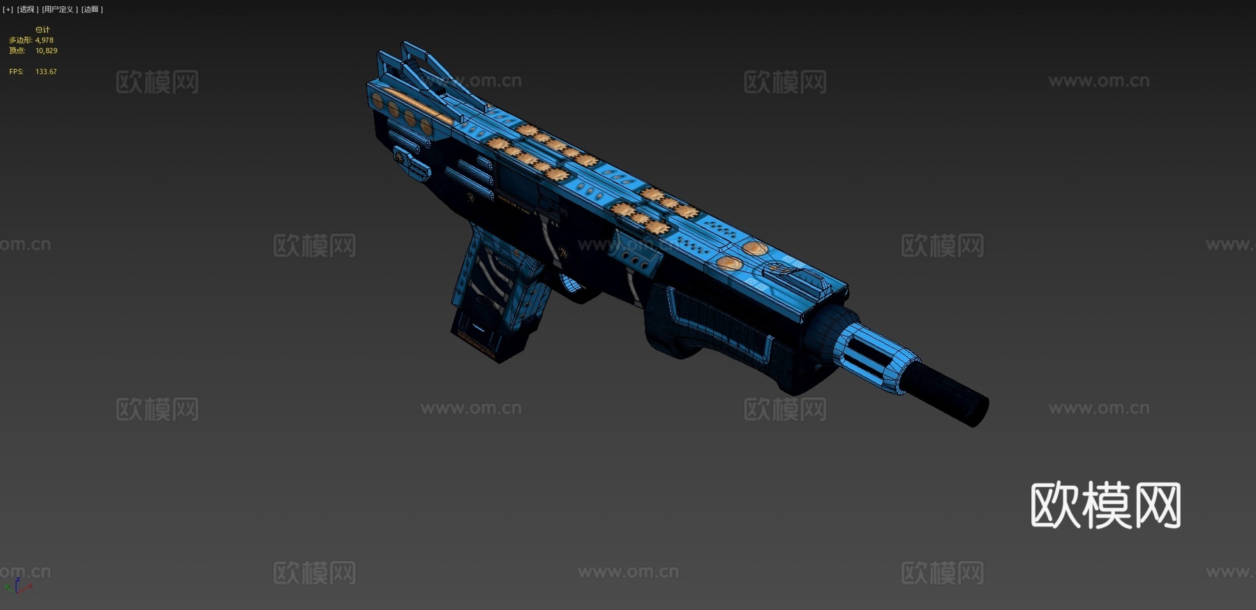 Mag-7 - 构造者3d模型
