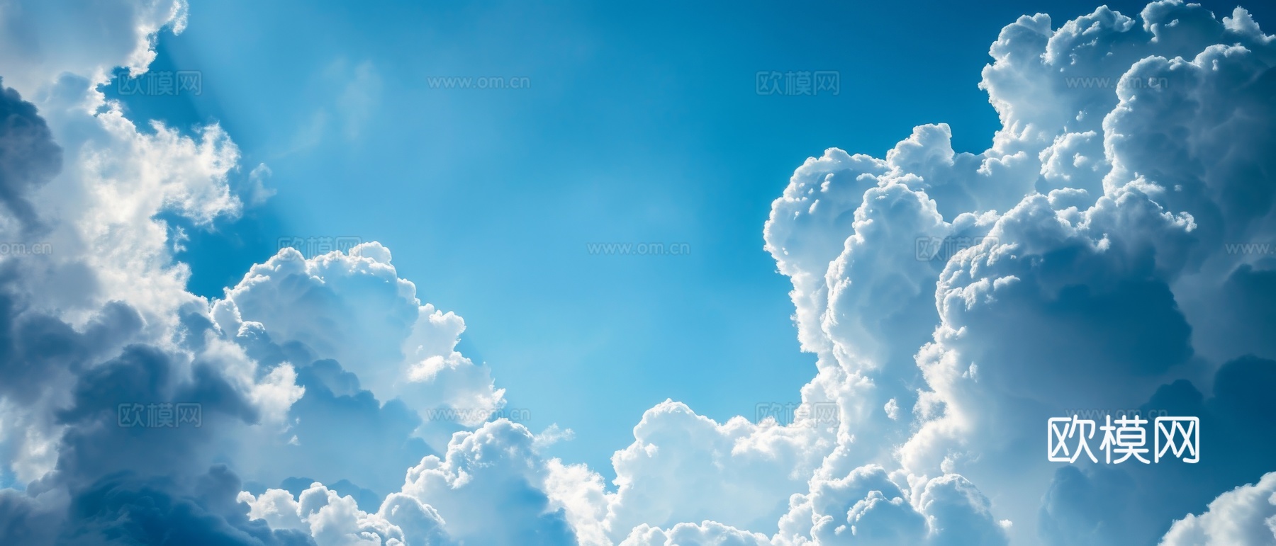 外景天空蓝天白云