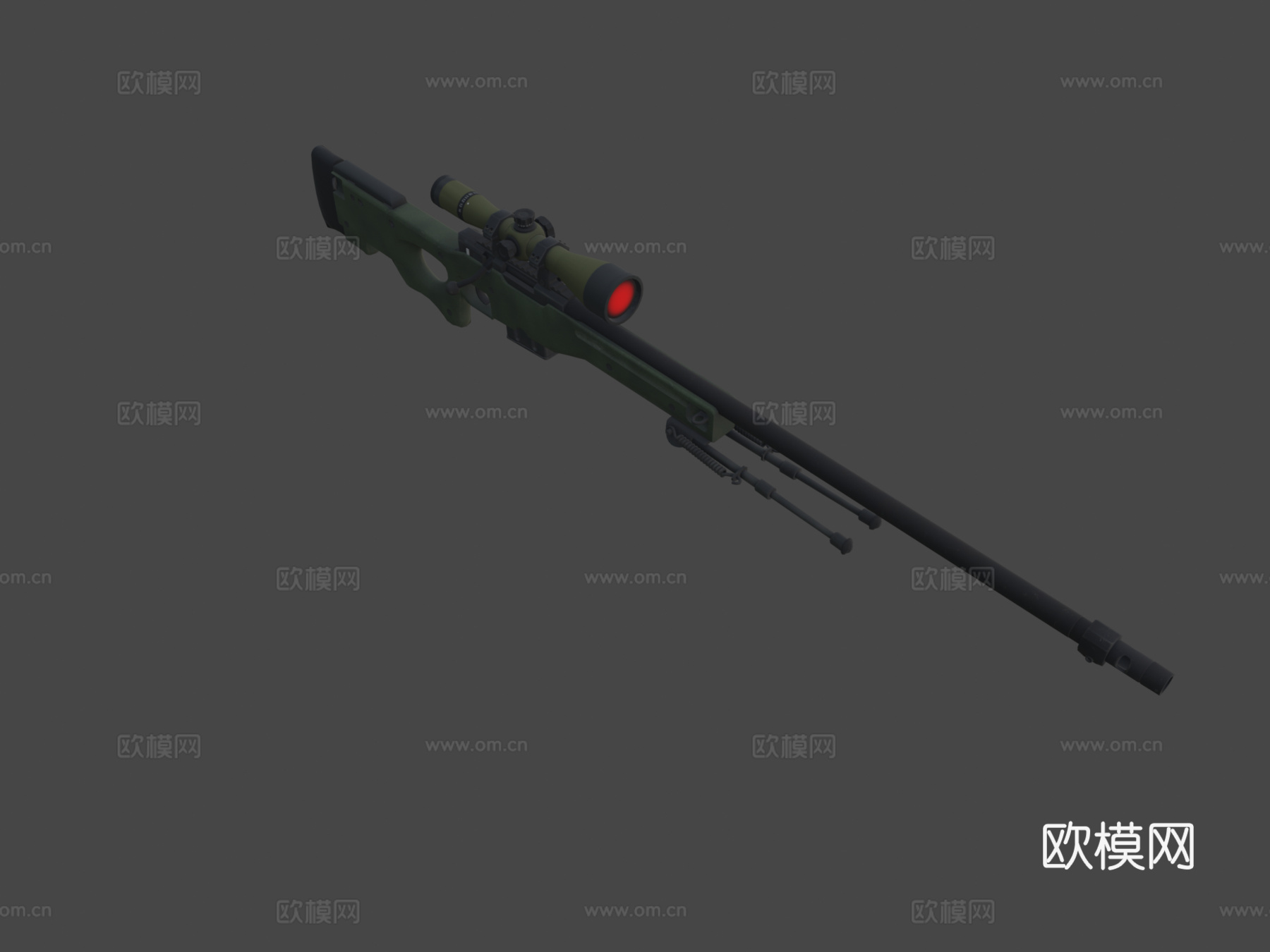 CS -GO AWP3d模型