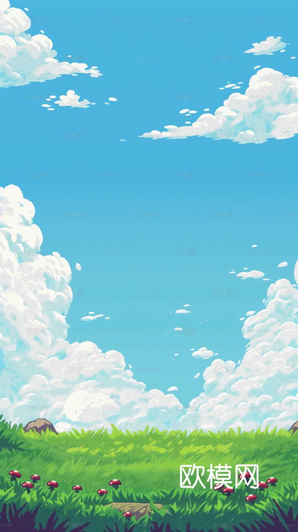 外景天空蓝天白云
