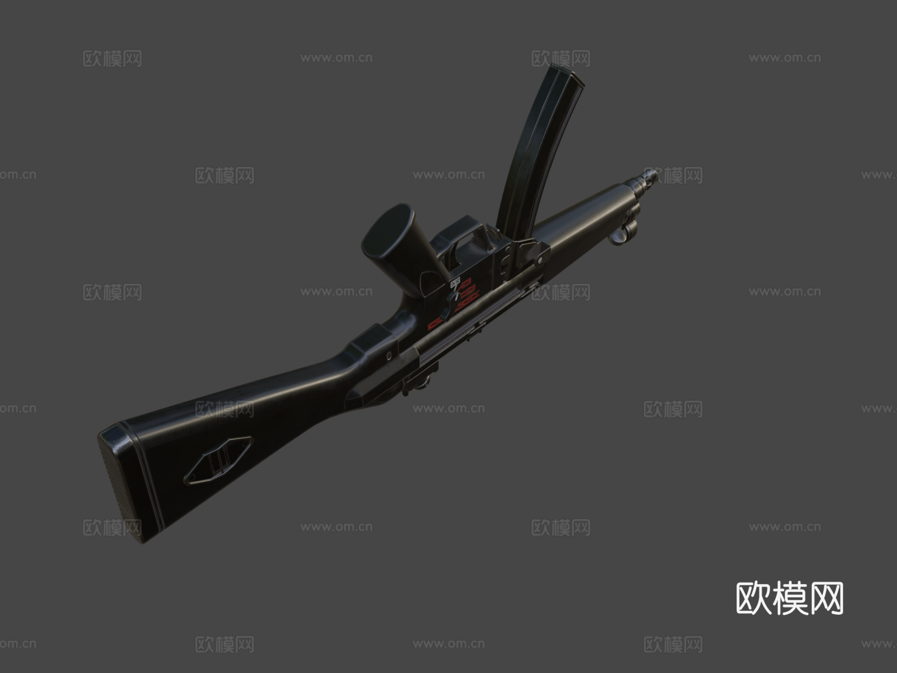 H&amp;K MP5su模型