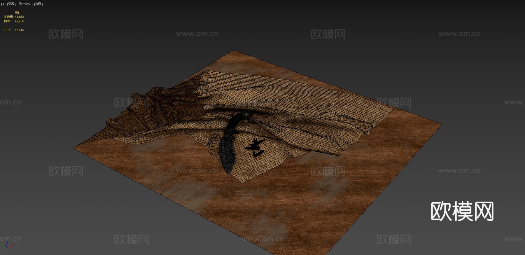 博卡刀[制作中]3d模型