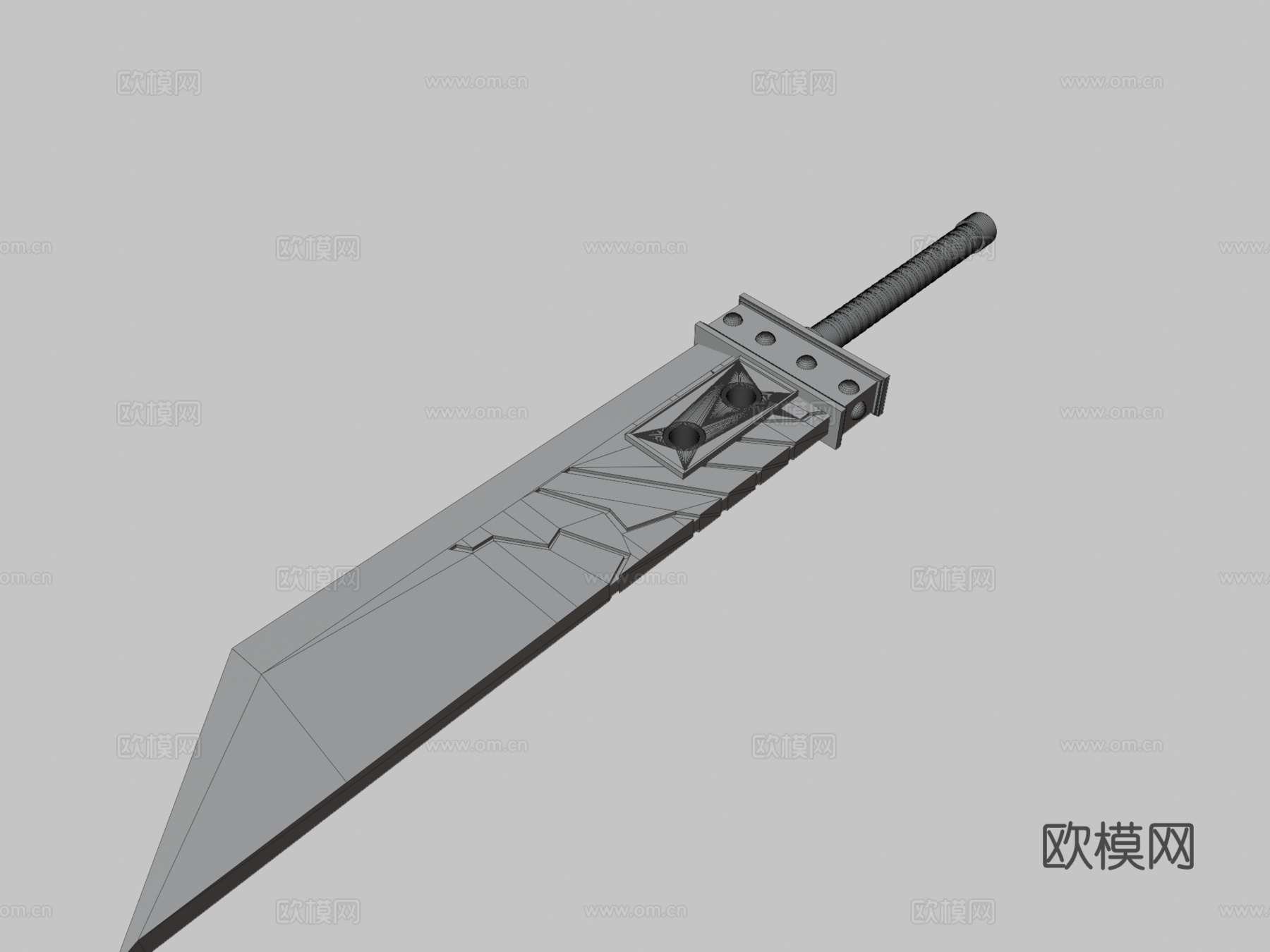 破坏者之剑3d模型