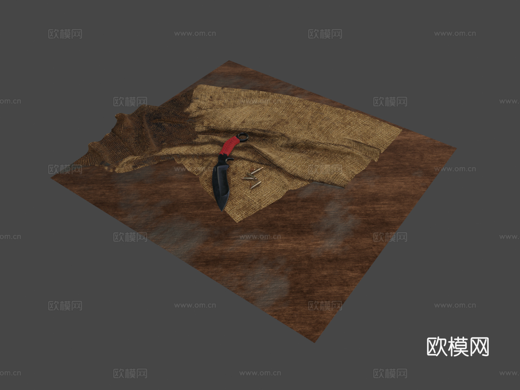 博卡刀[制作中]3d模型