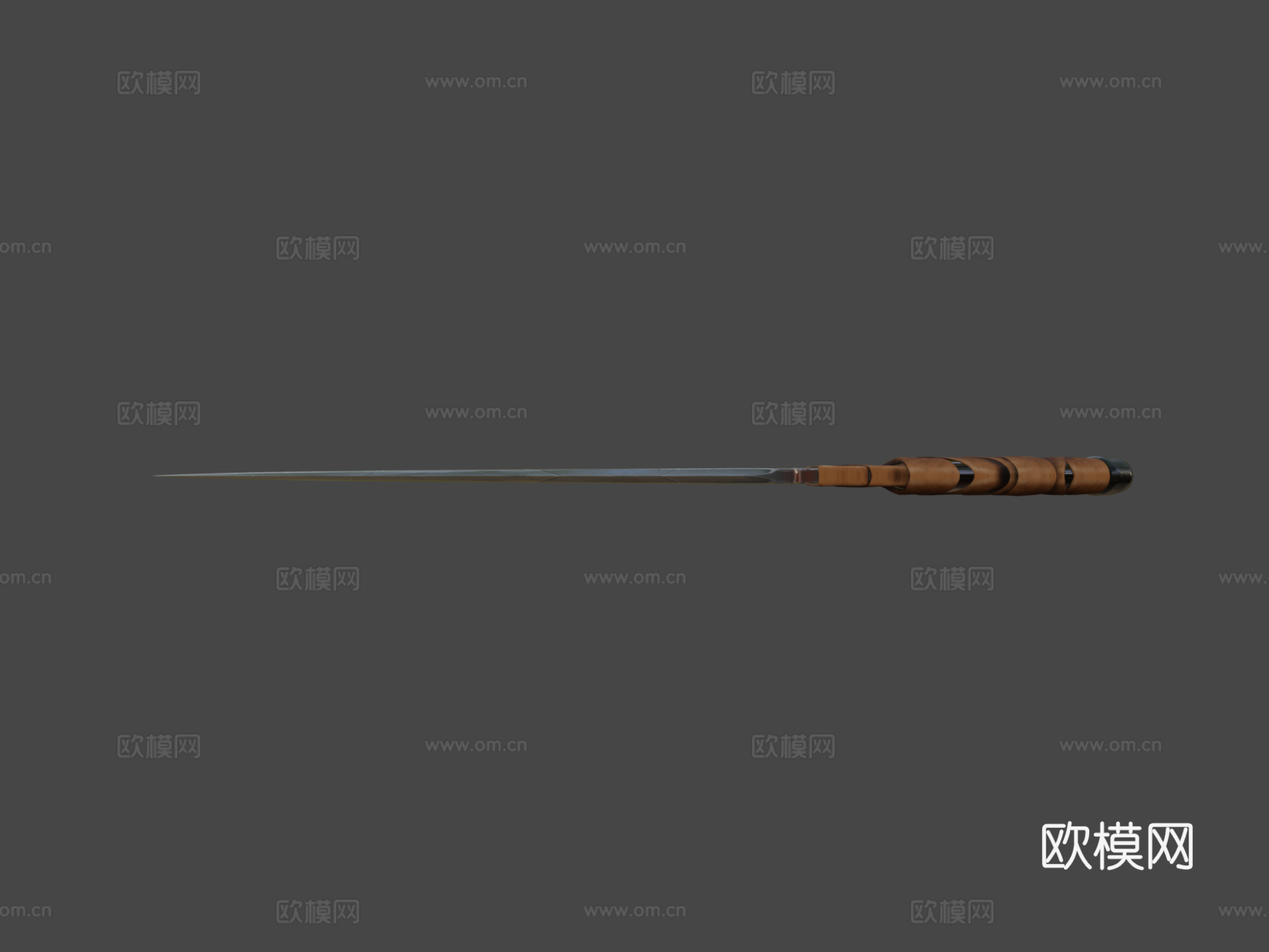 短剑-中世纪武器3d模型