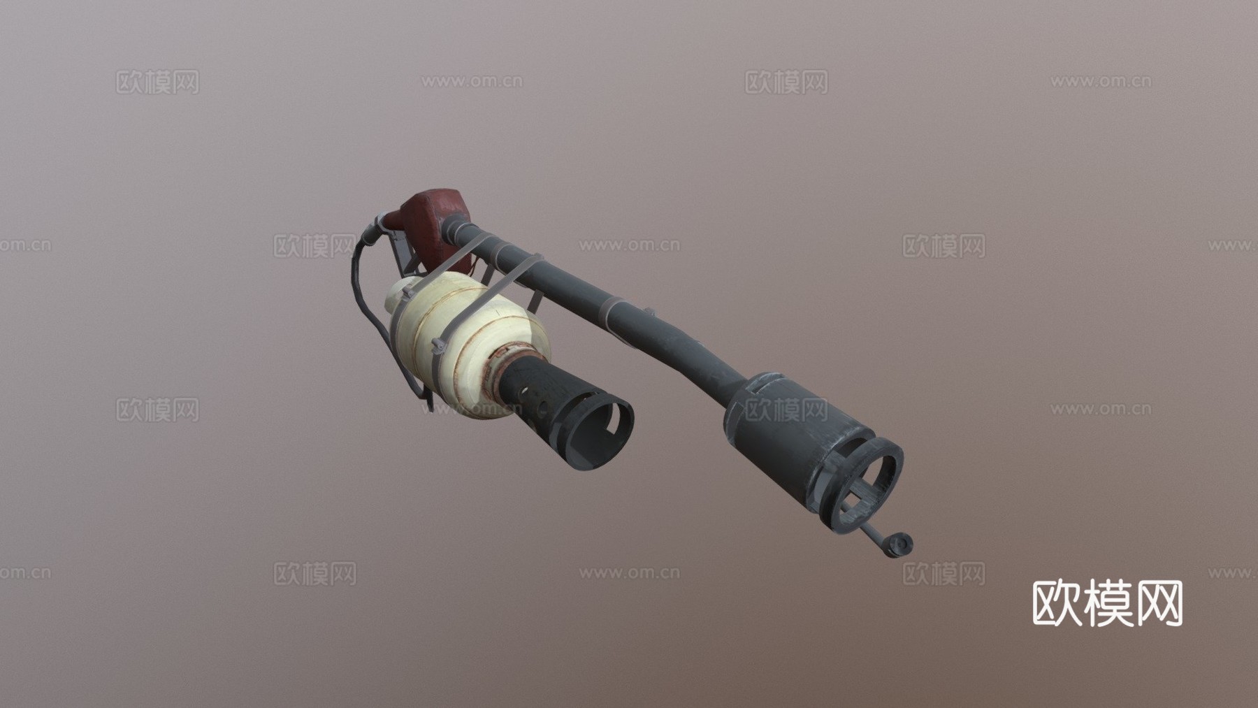 松散TF2火焰喷射器重制su模型