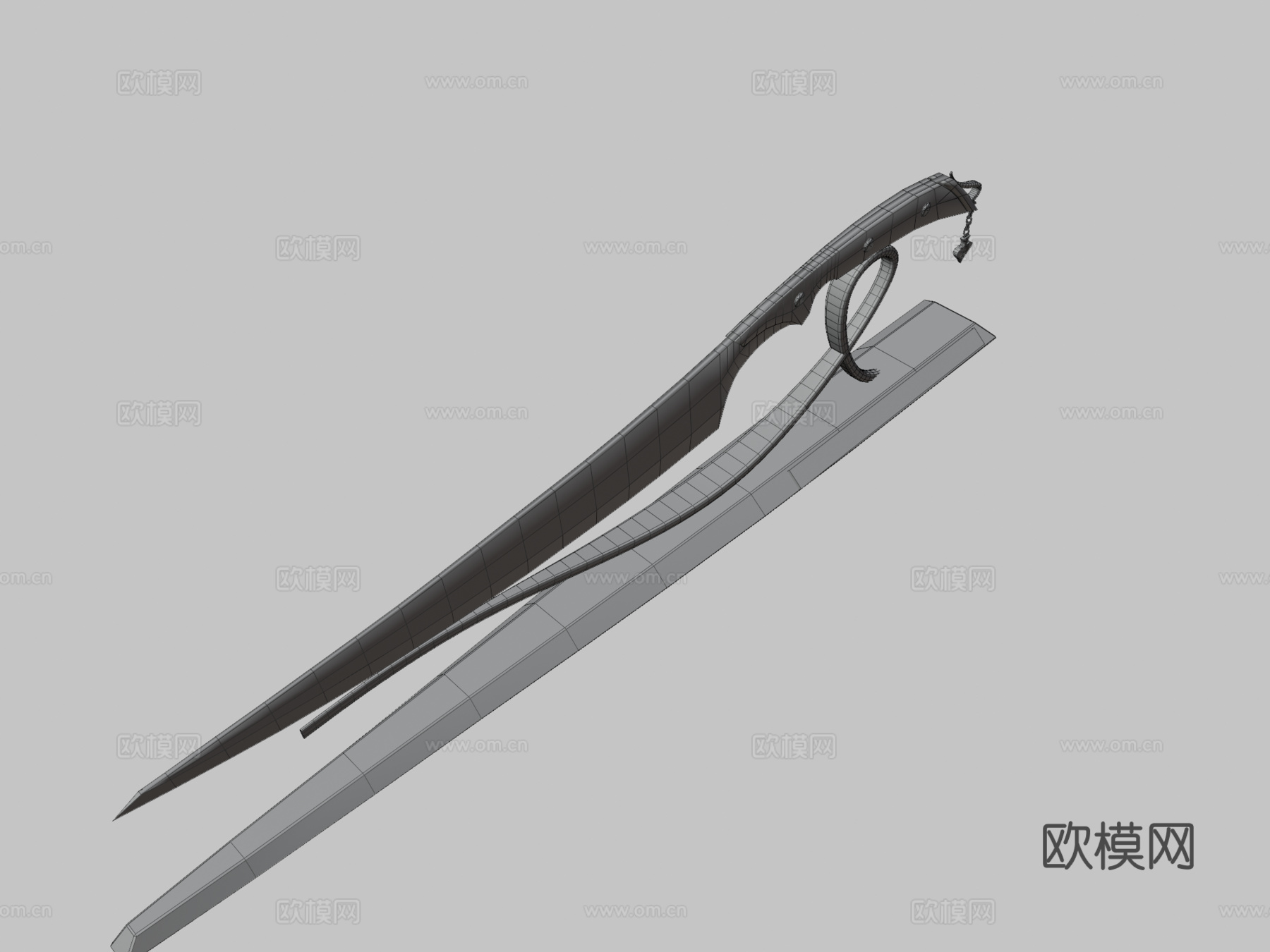 爱丽丝，斩首剑重制版su模型