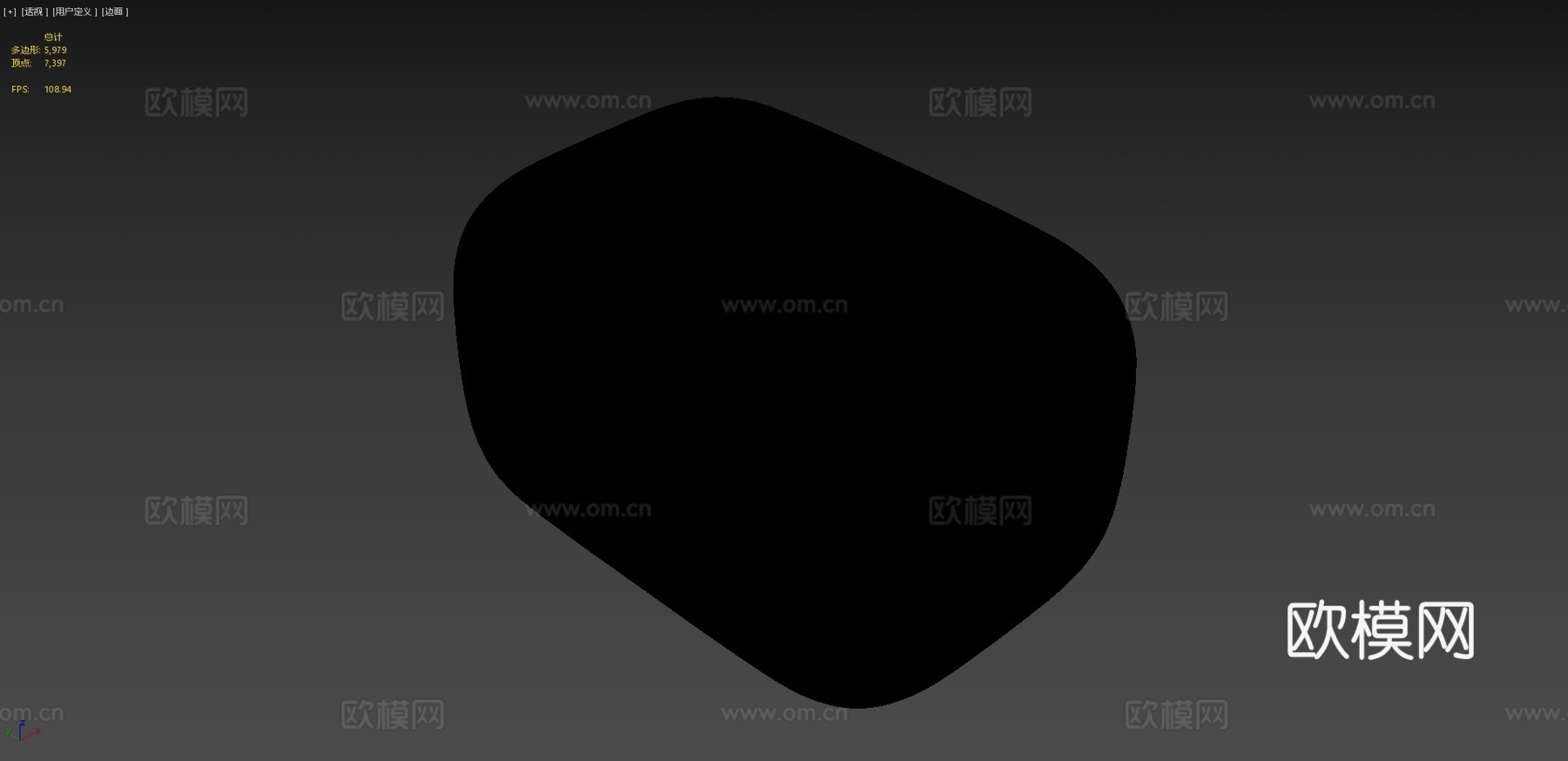 普巴仪式匕首低模su模型