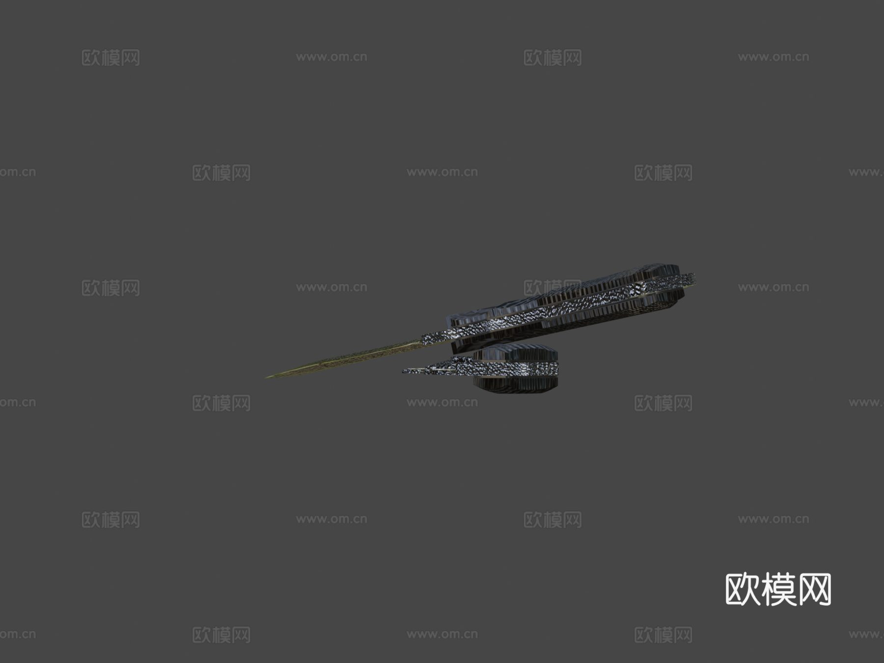Brimob追踪刀3d模型