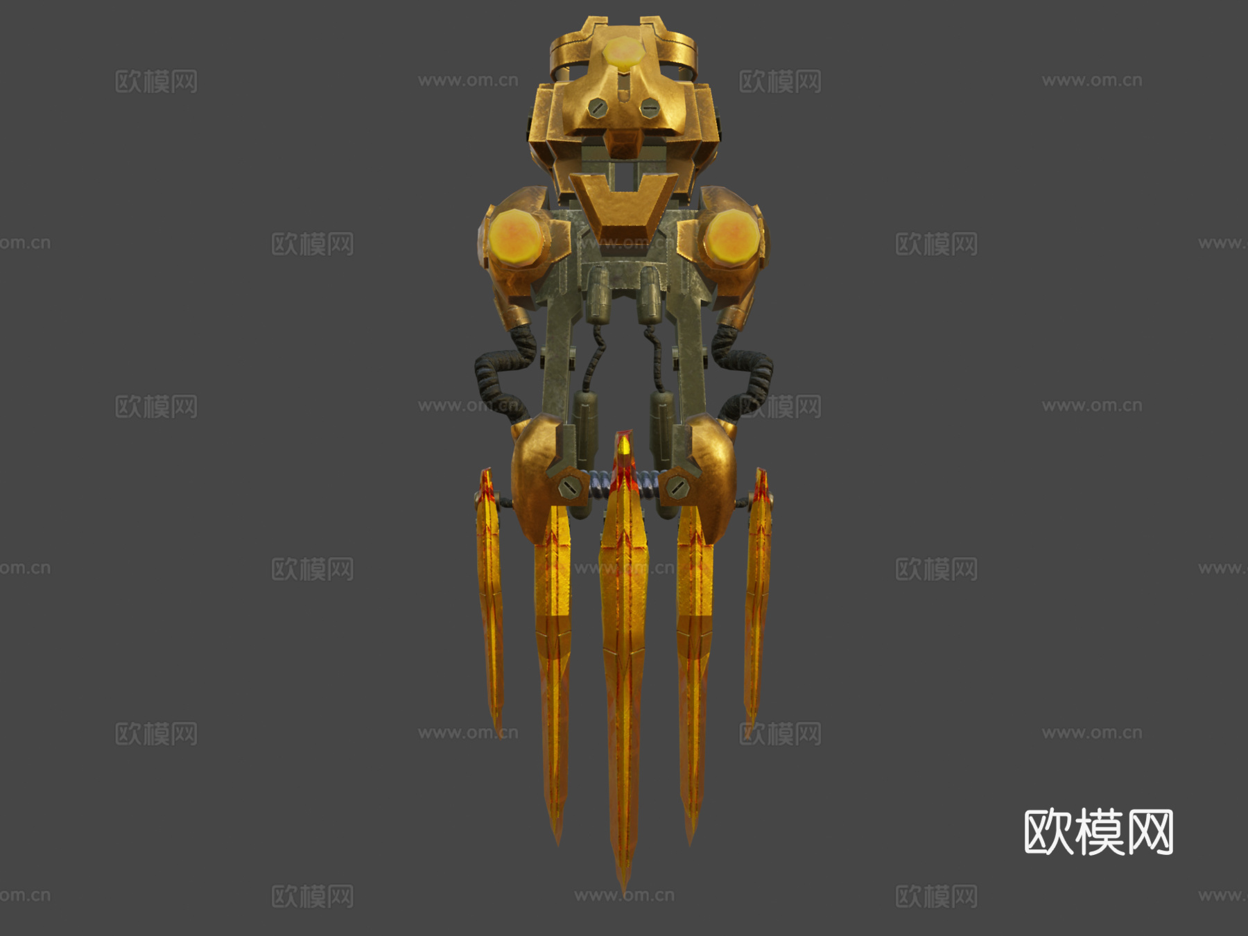 狂野之星潜行者爪3d模型