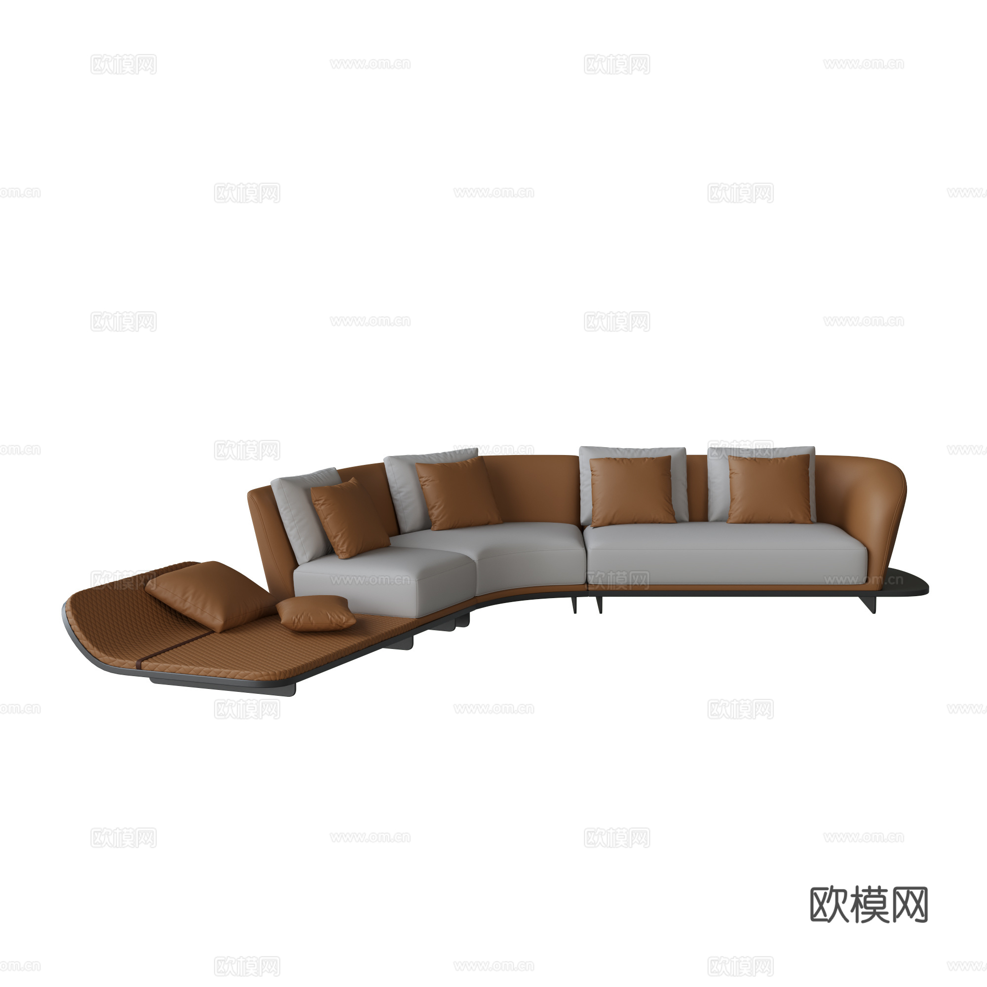 异型沙发3d模型