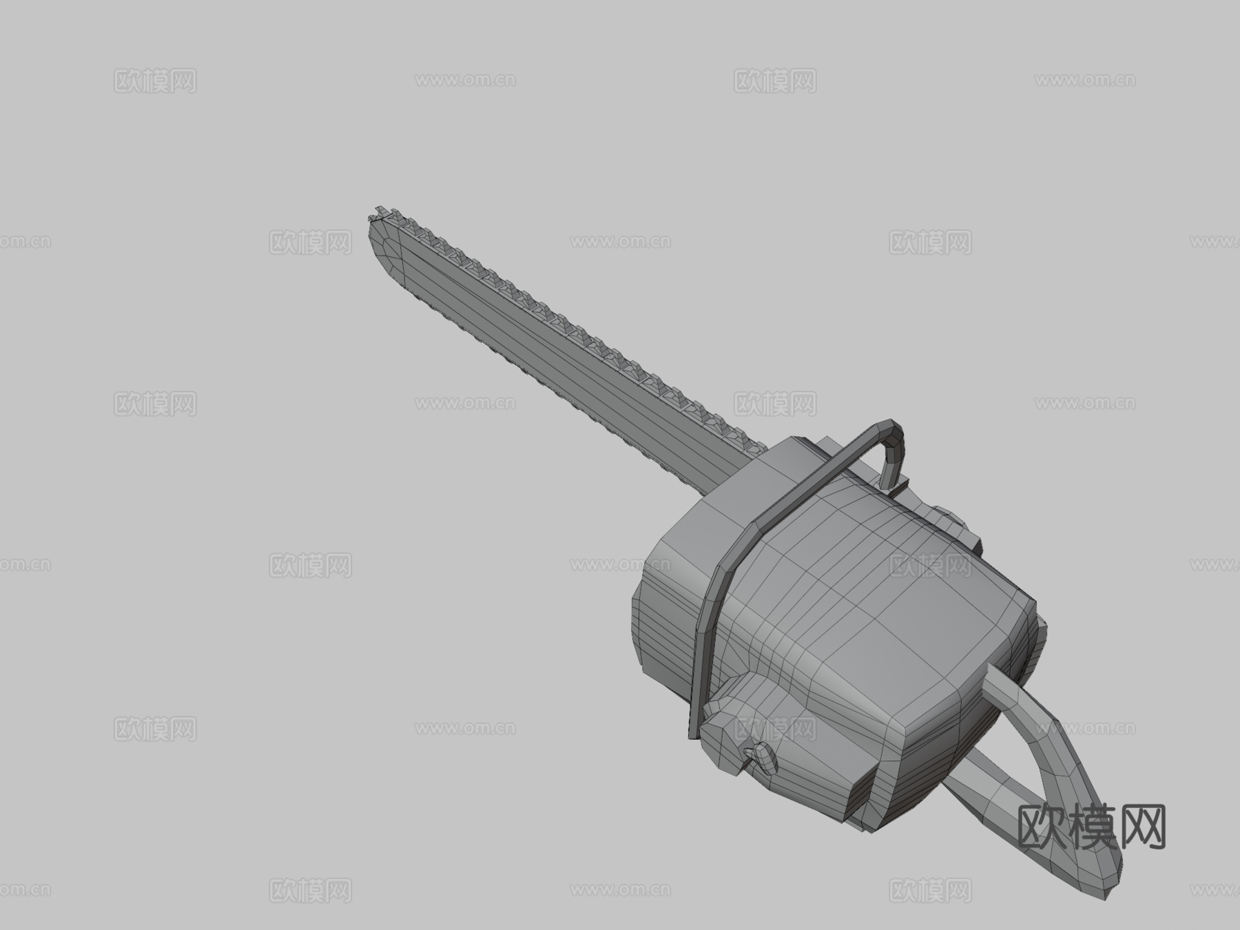 皮脸的电锯3d模型