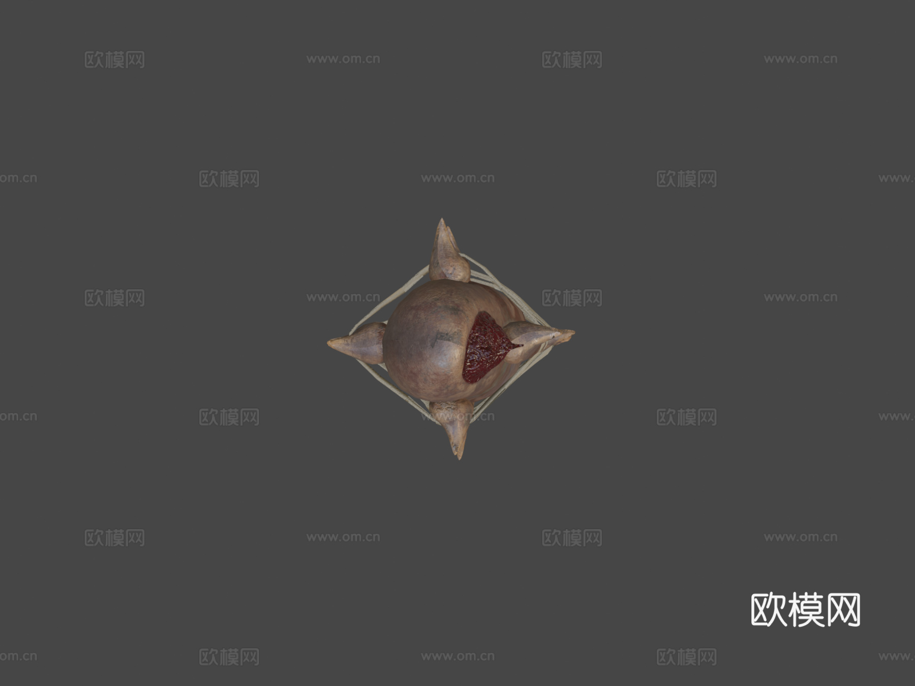 超越天际-晨风-几丁质钉头锤3d模型