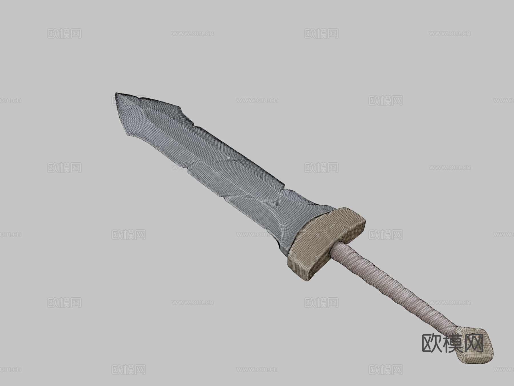 剑测试3d模型