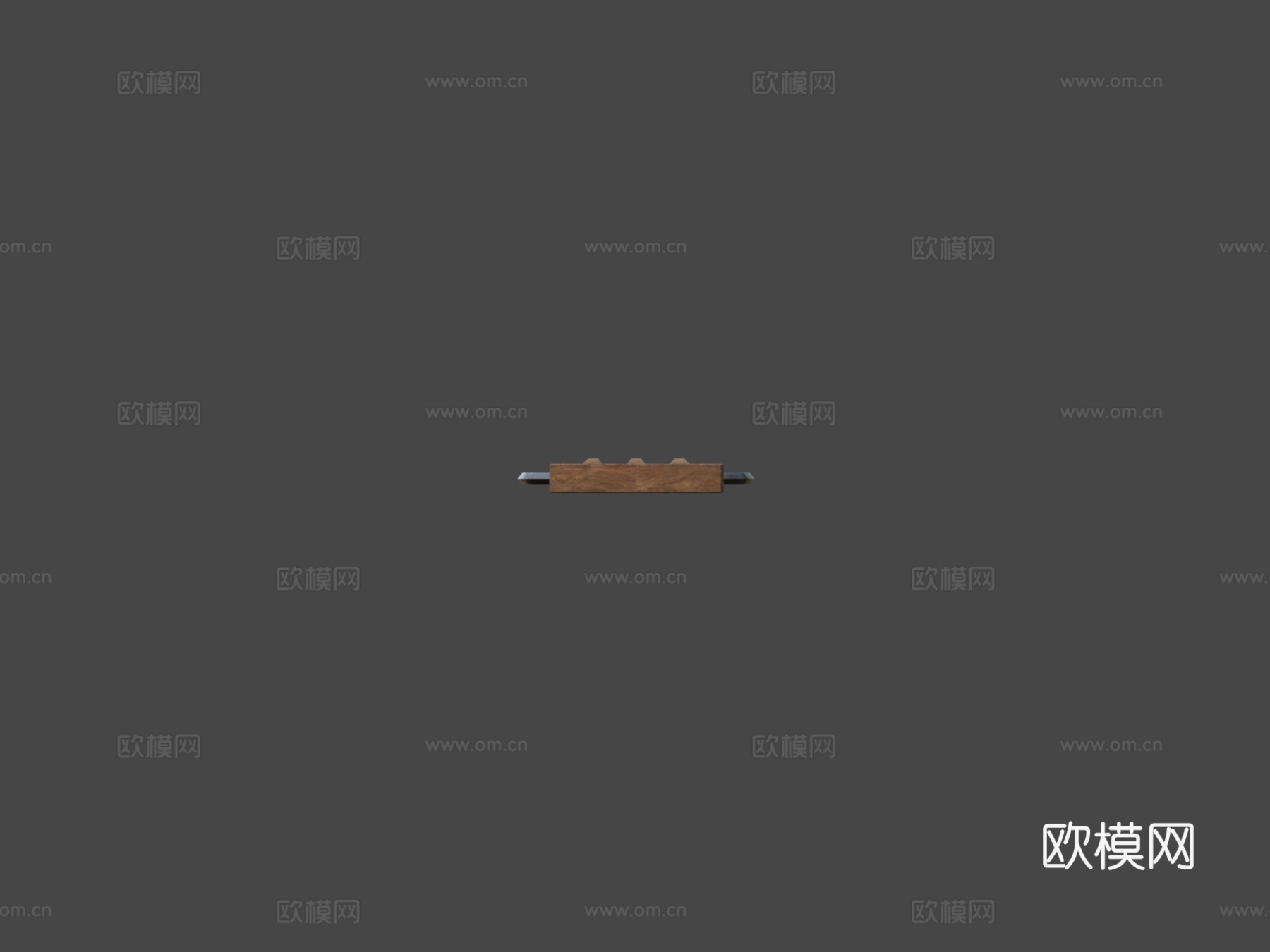 阿兹特克剑3d模型