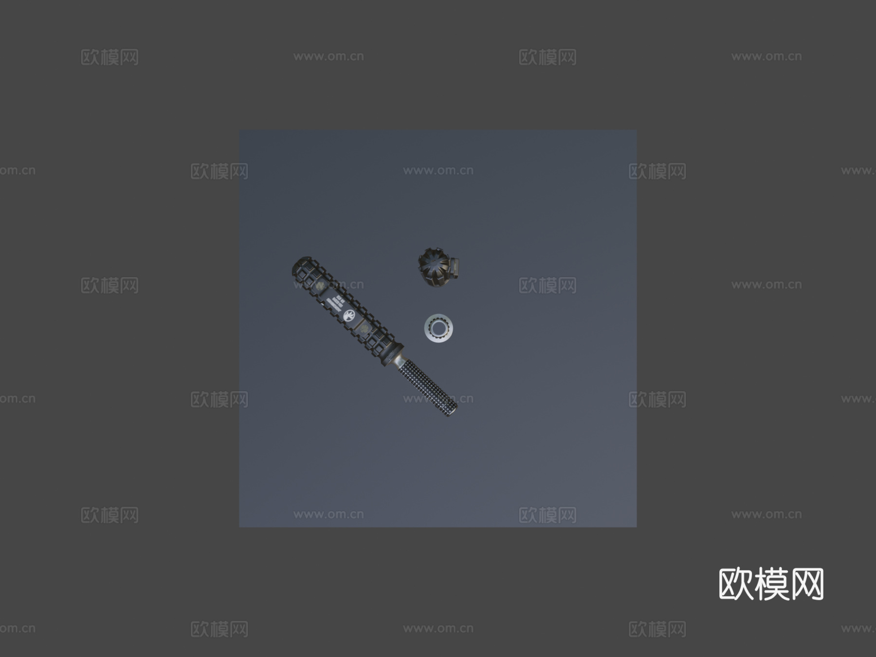 微技术猎杀三刃匕首su模型