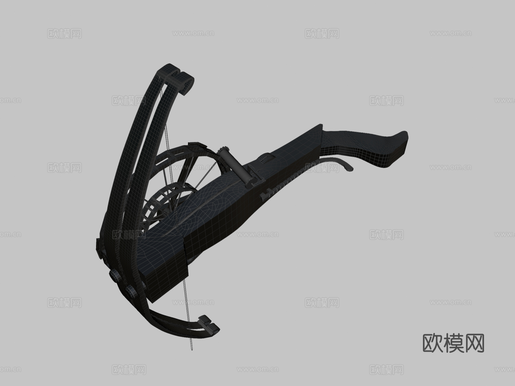 连弩3d模型