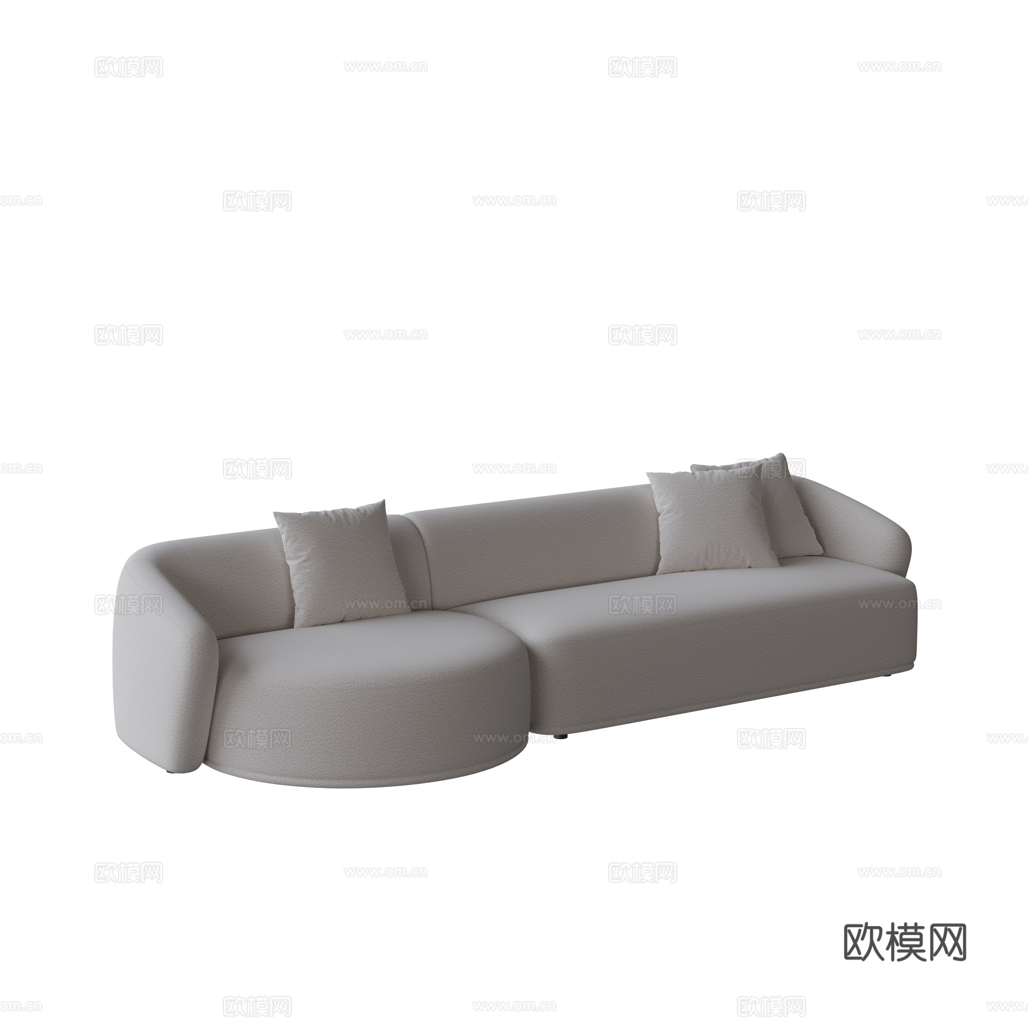 异型沙发3d模型