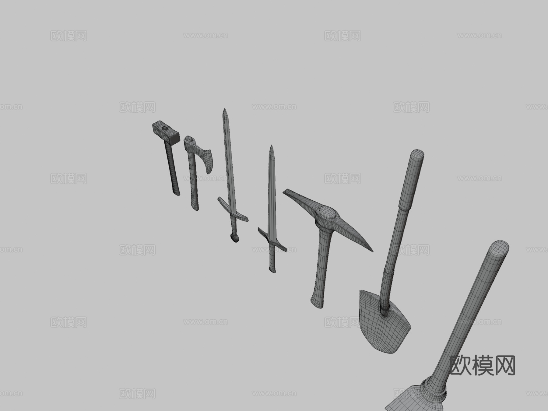 生存套装3d模型
