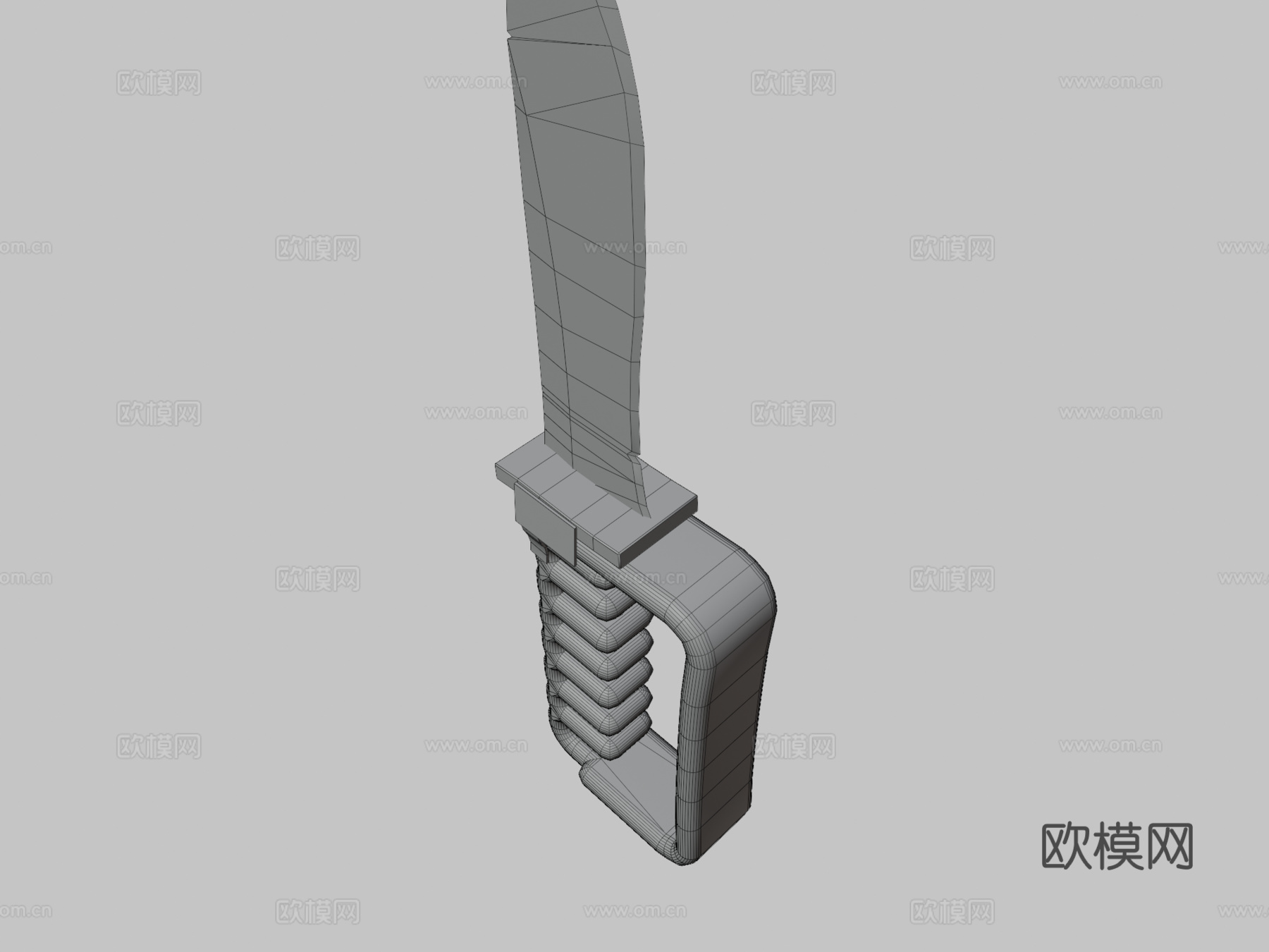回收刀3d模型