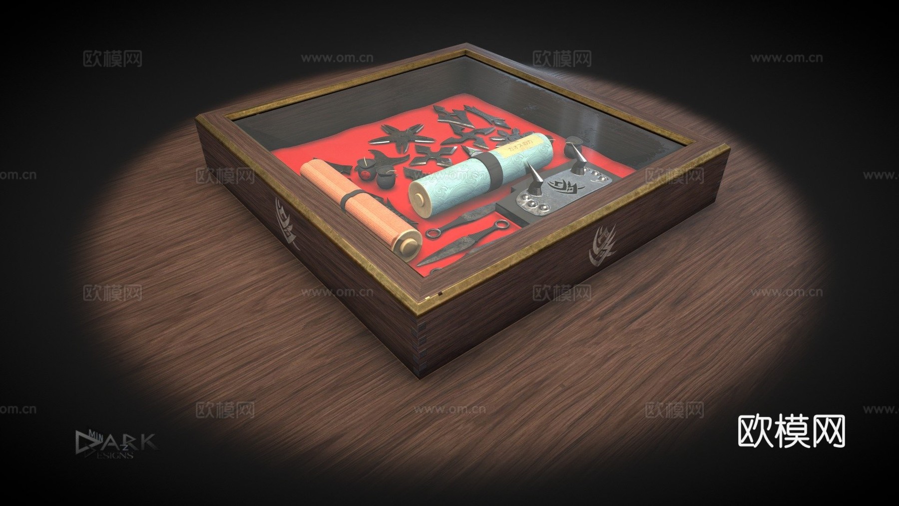 忍者入门套装3d模型