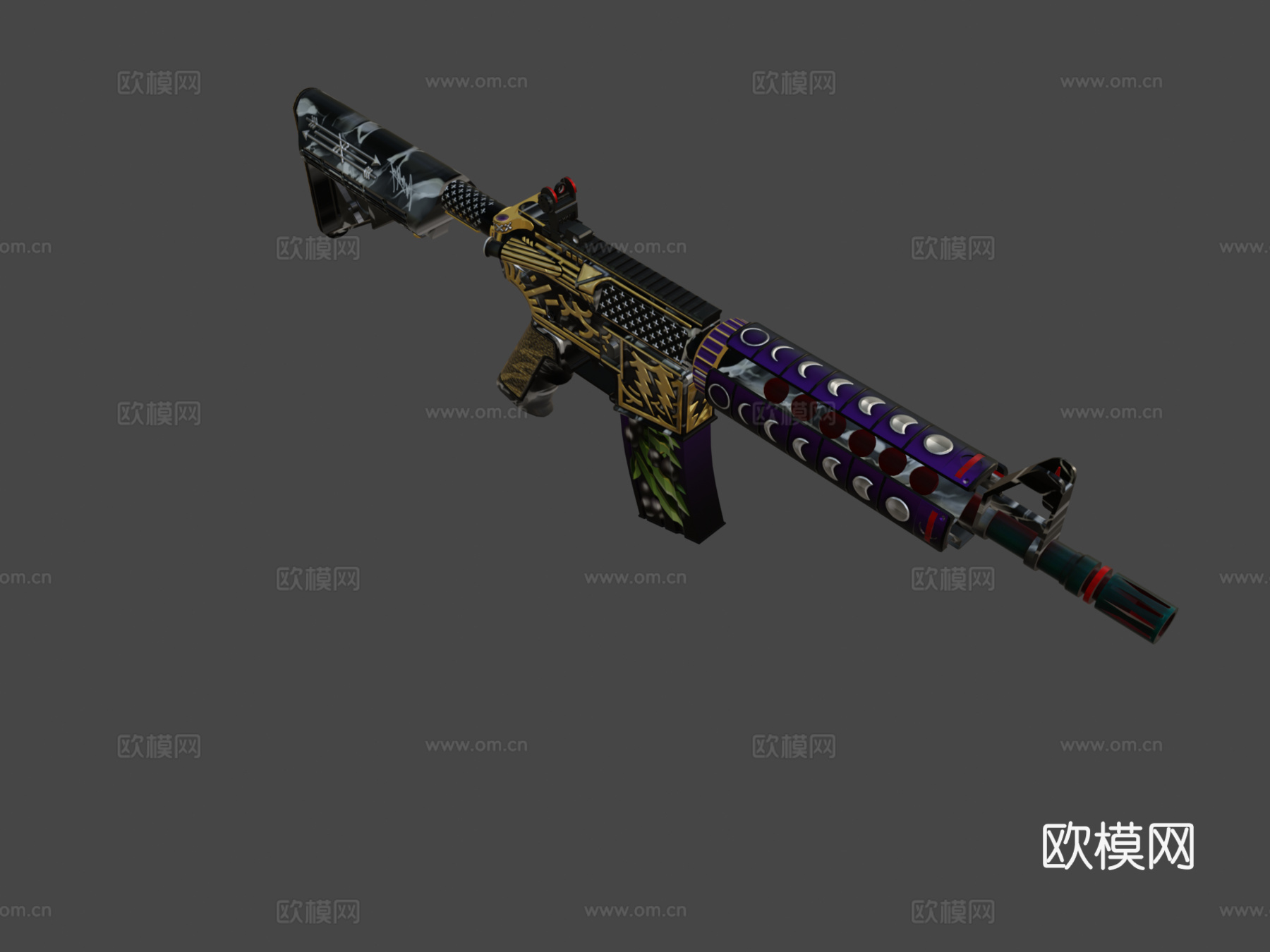 M4A4=众神之怒=v3su模型