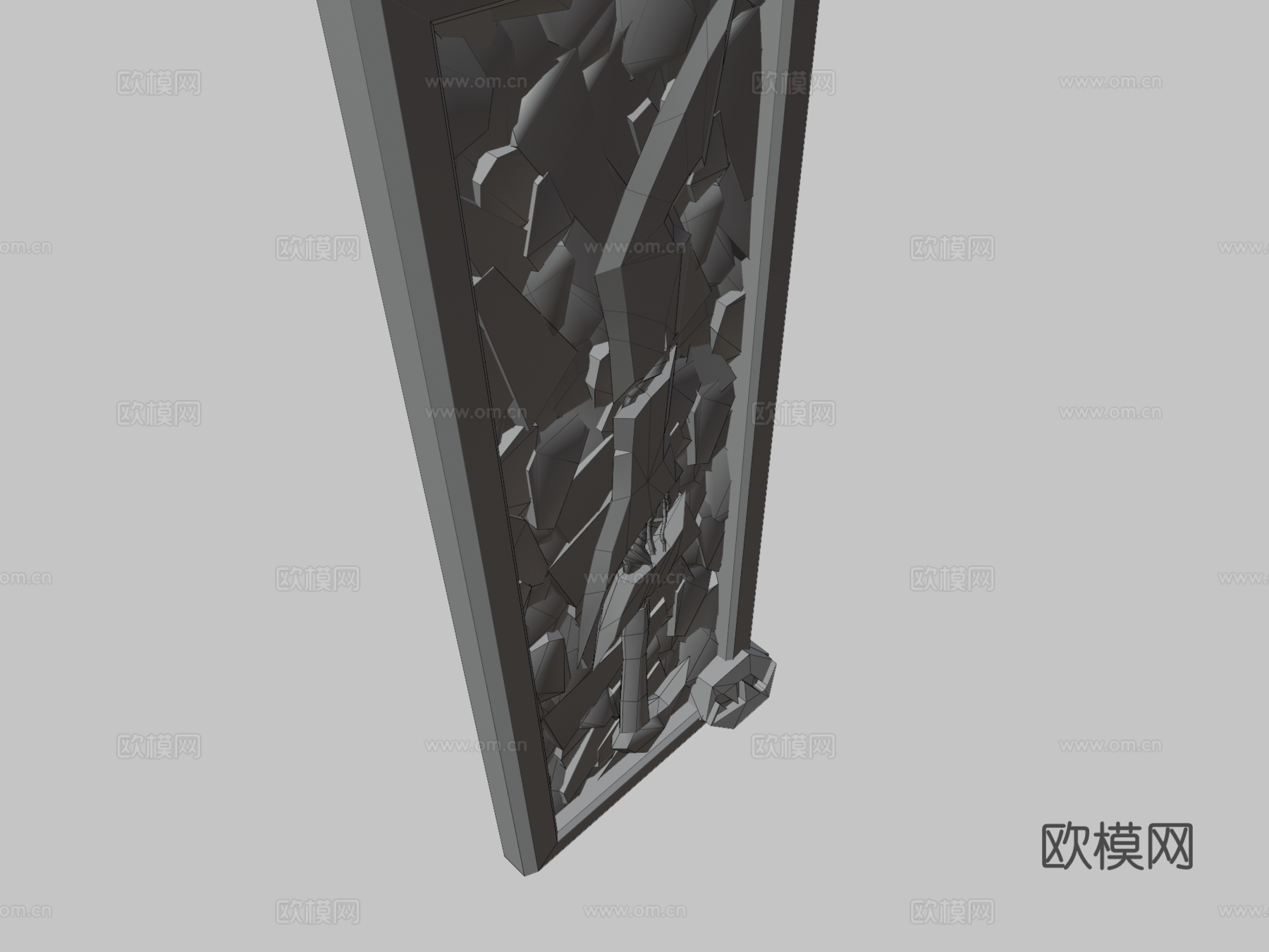 装裱手绘奇幻剑3d模型