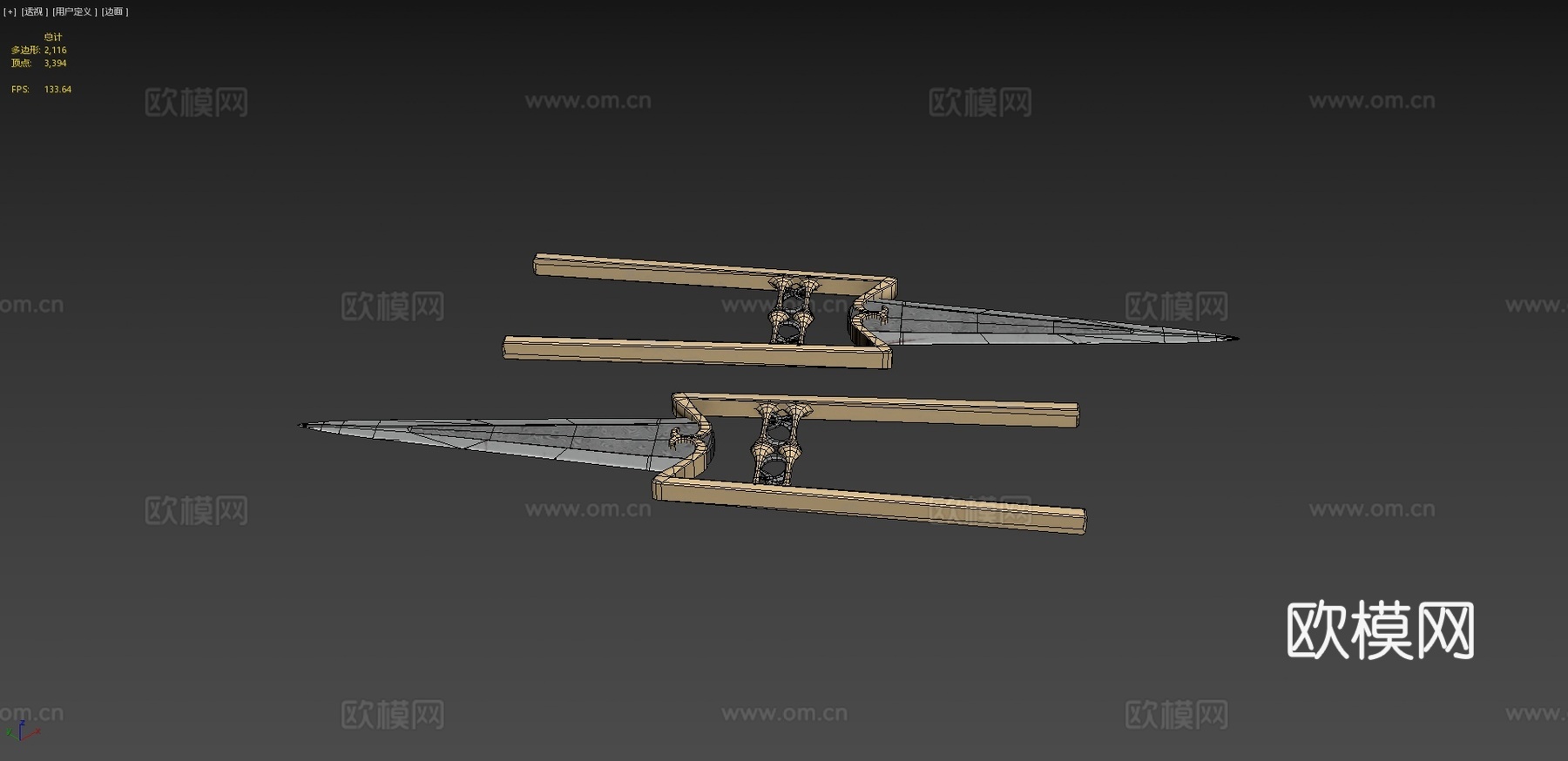 HIE拳剑N13d模型