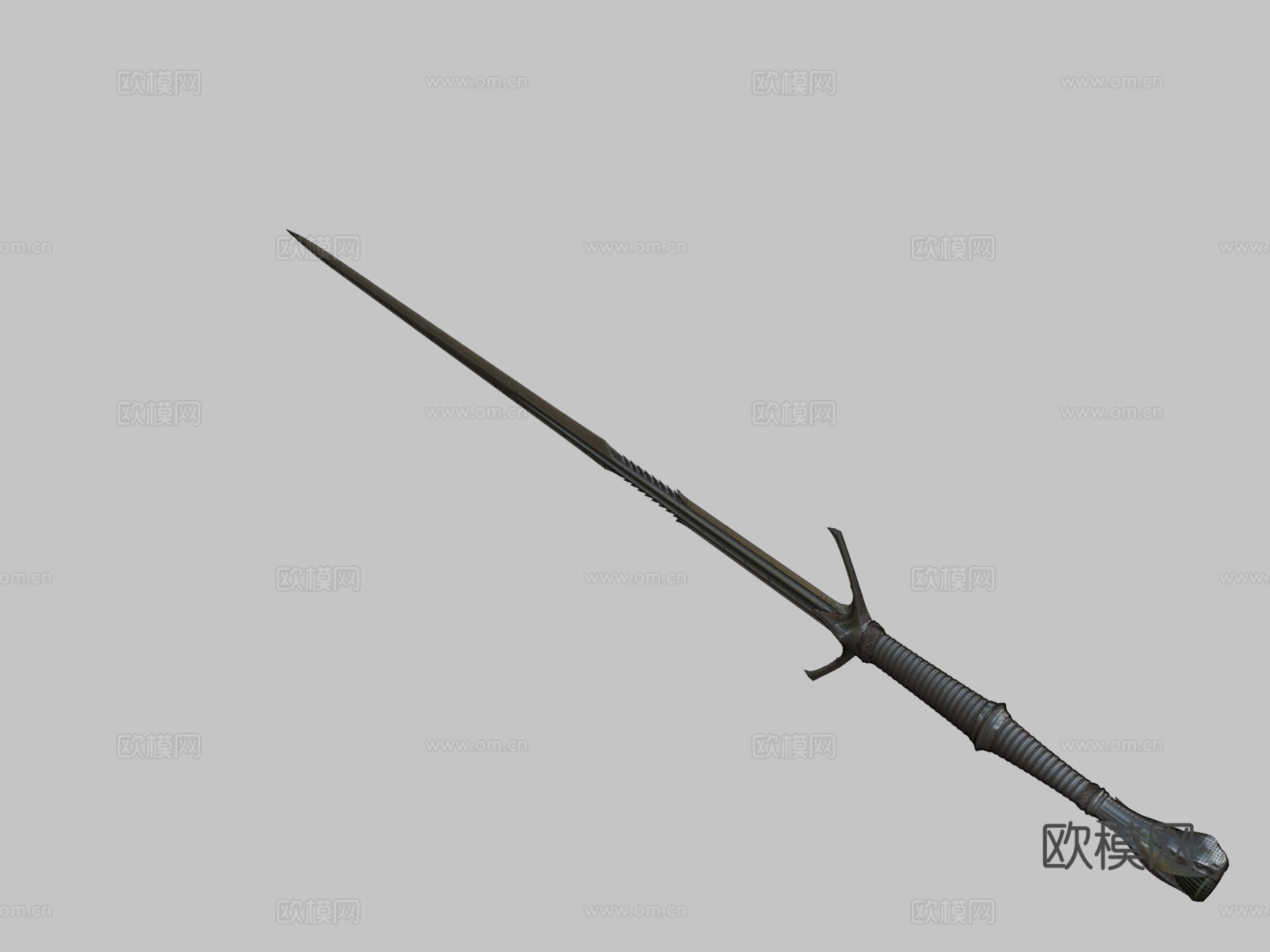 剑3d模型