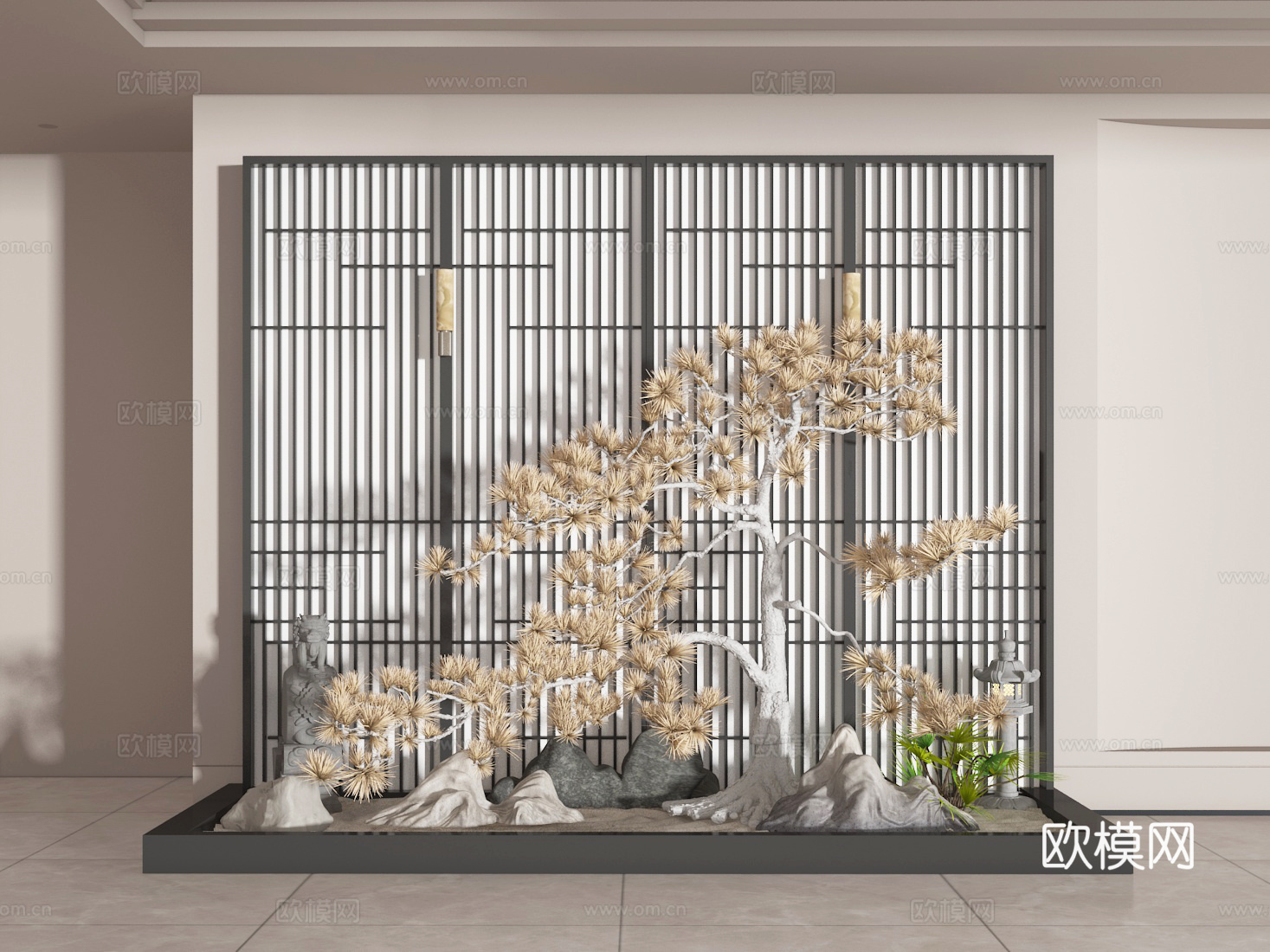 景观小品3d模型