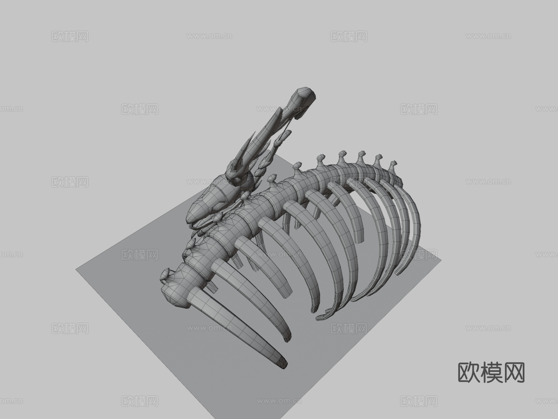 野兽克星3d模型