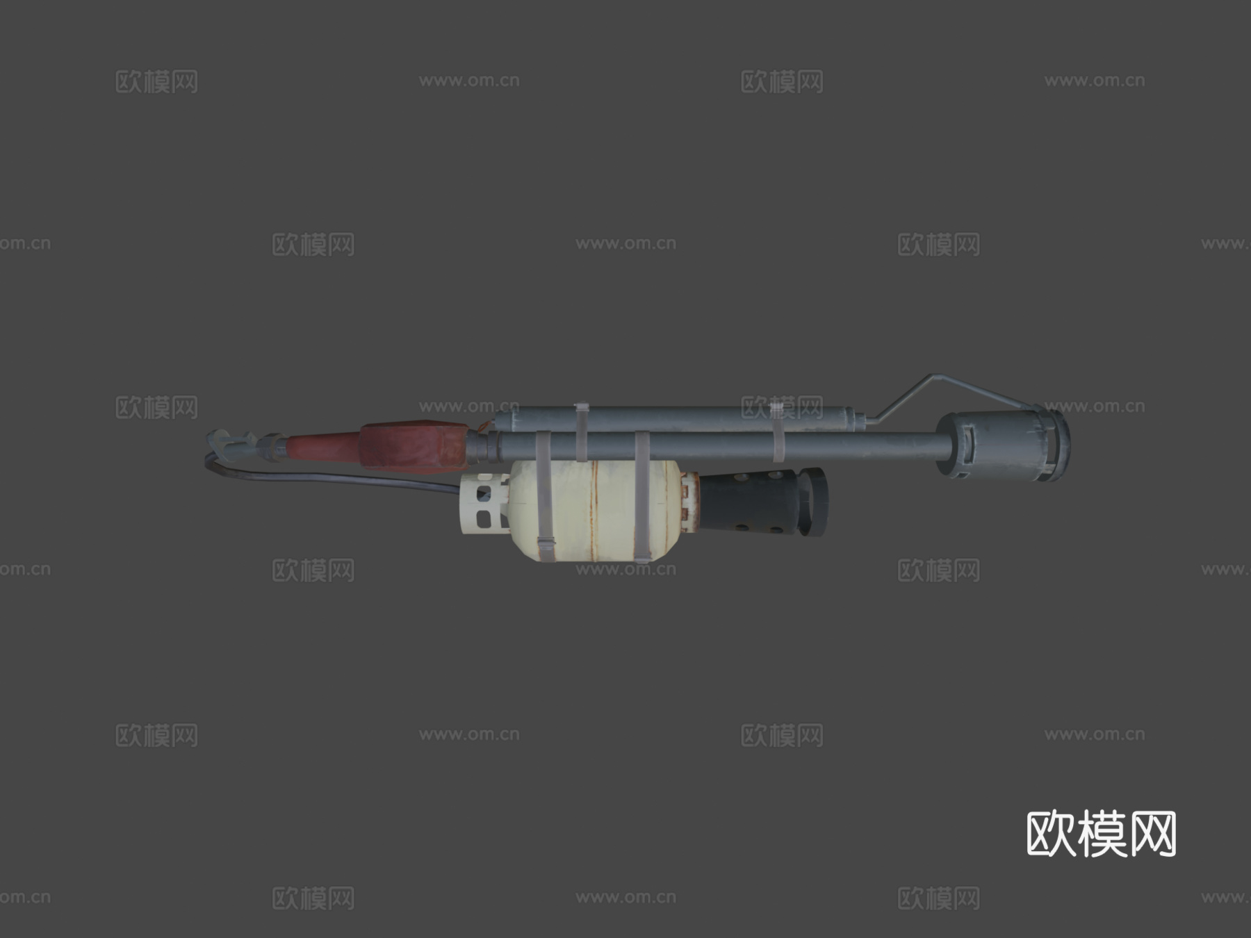 松散TF2火焰喷射器重制3d模型