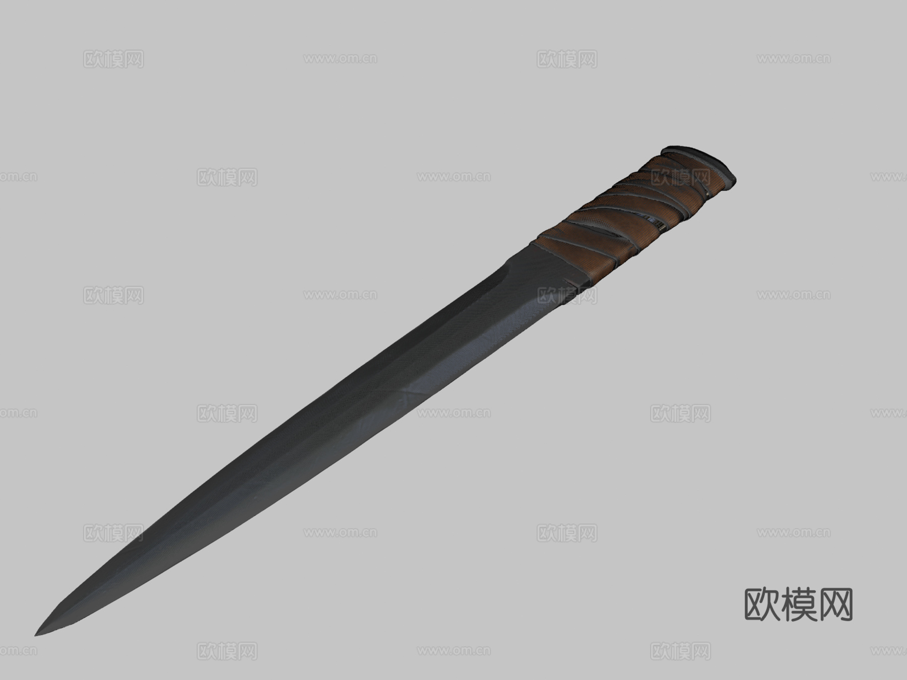 短剑-中世纪武器3d模型