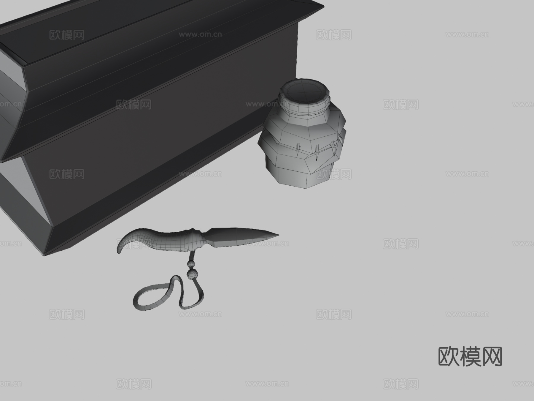 第一个3D模型-D3d模型