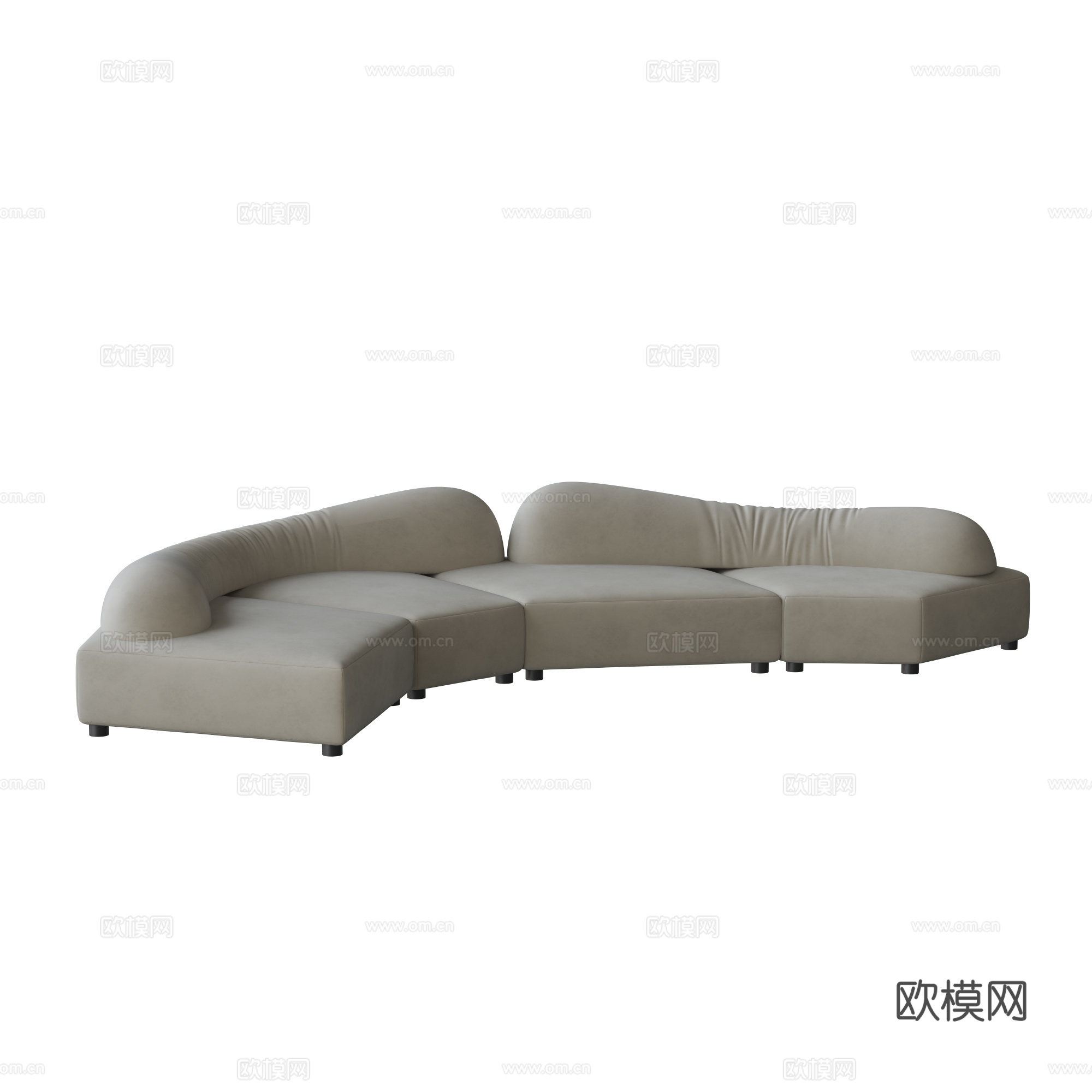 异型沙发3d模型