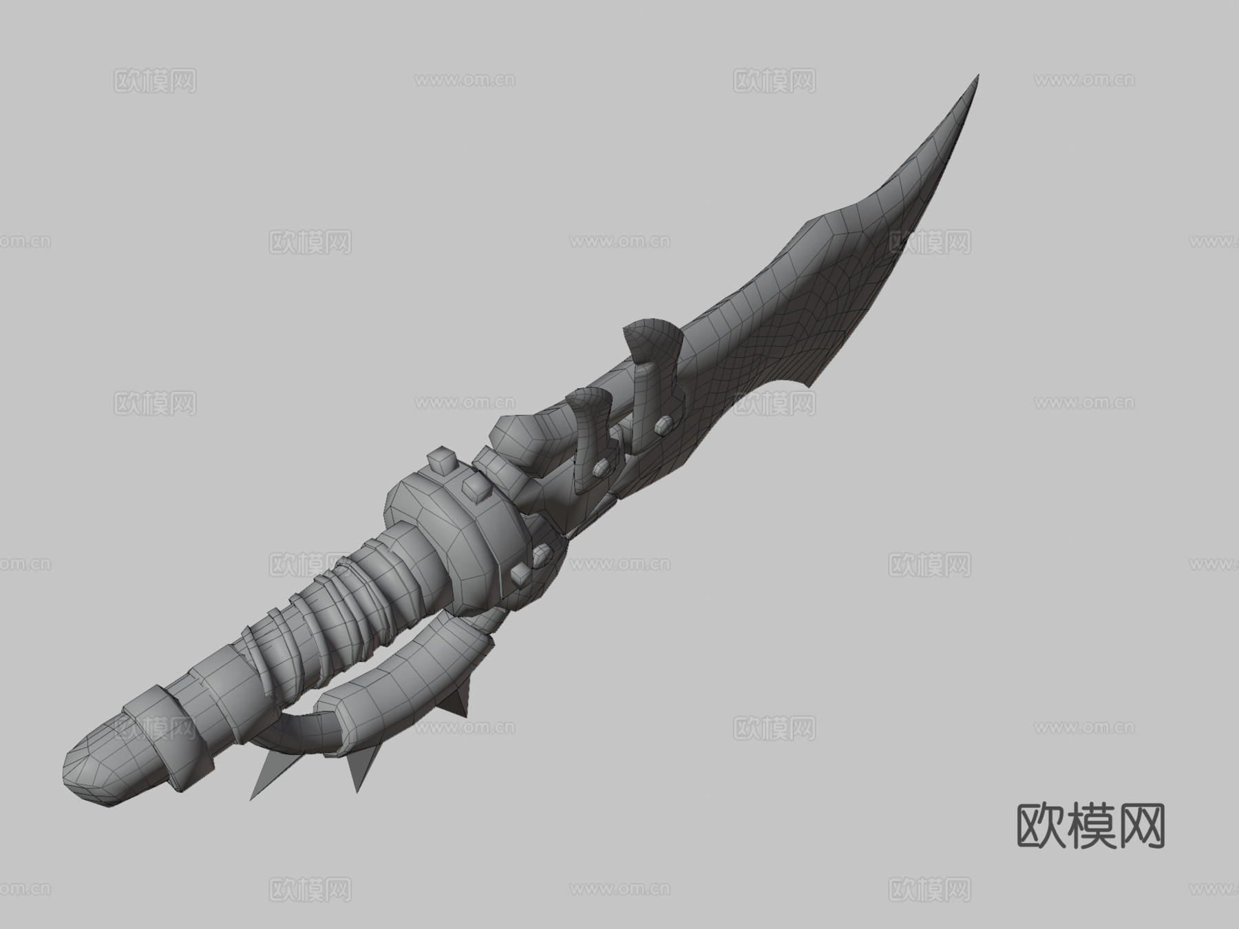 卡戴珊之剑-程序纹理3d模型