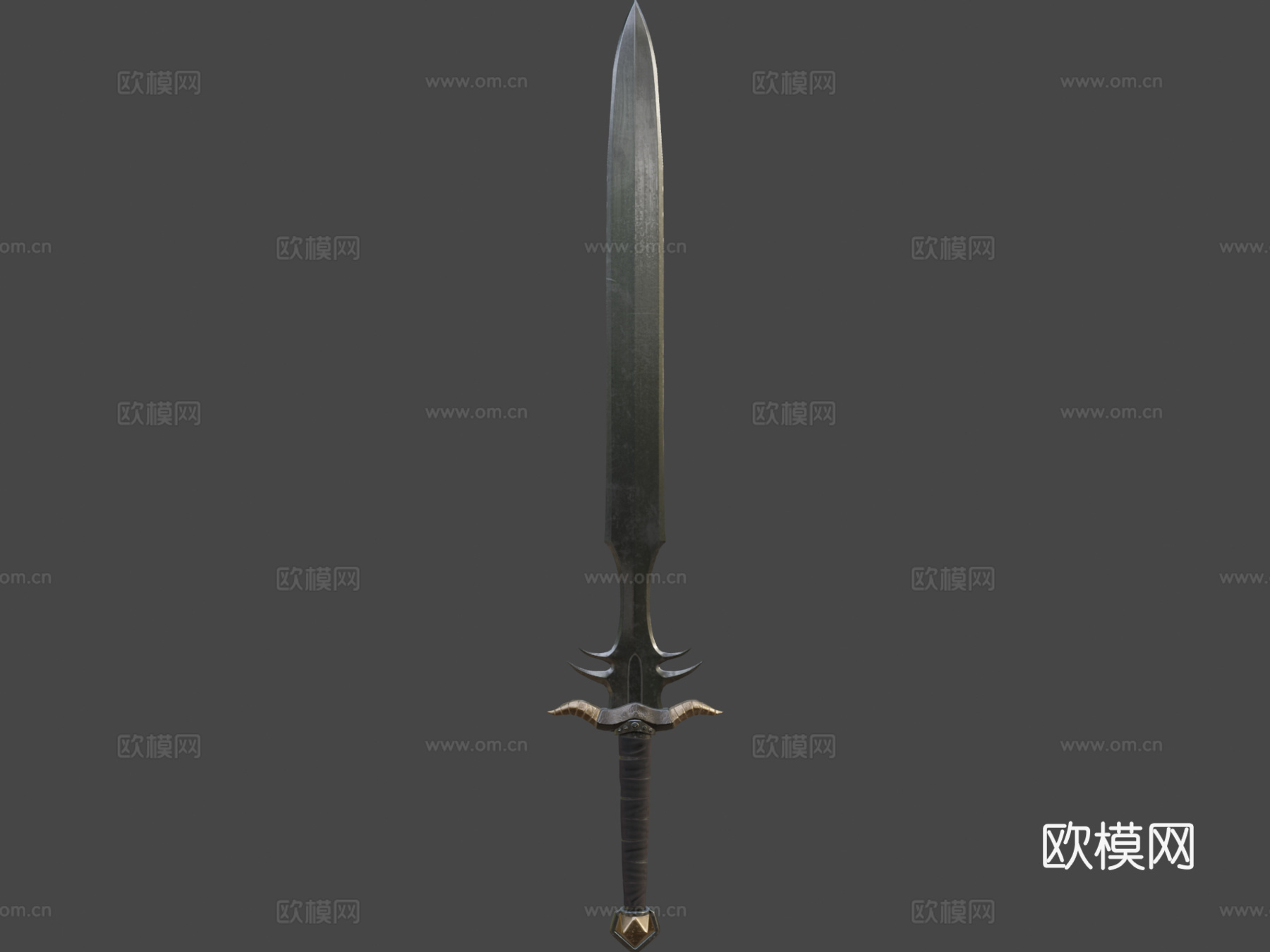 恶魔之刃-单手剑3d模型